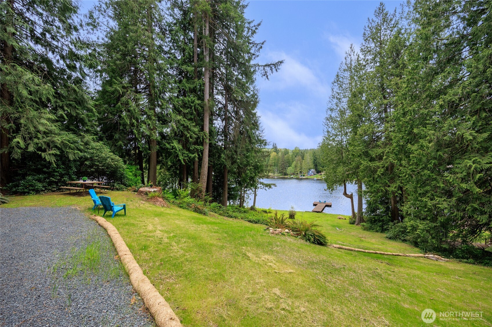 1028 South Lake Roesiger Road Snohomish, WA 98290 - Photo 15 of 38 a view of a house with swimming pool and yard