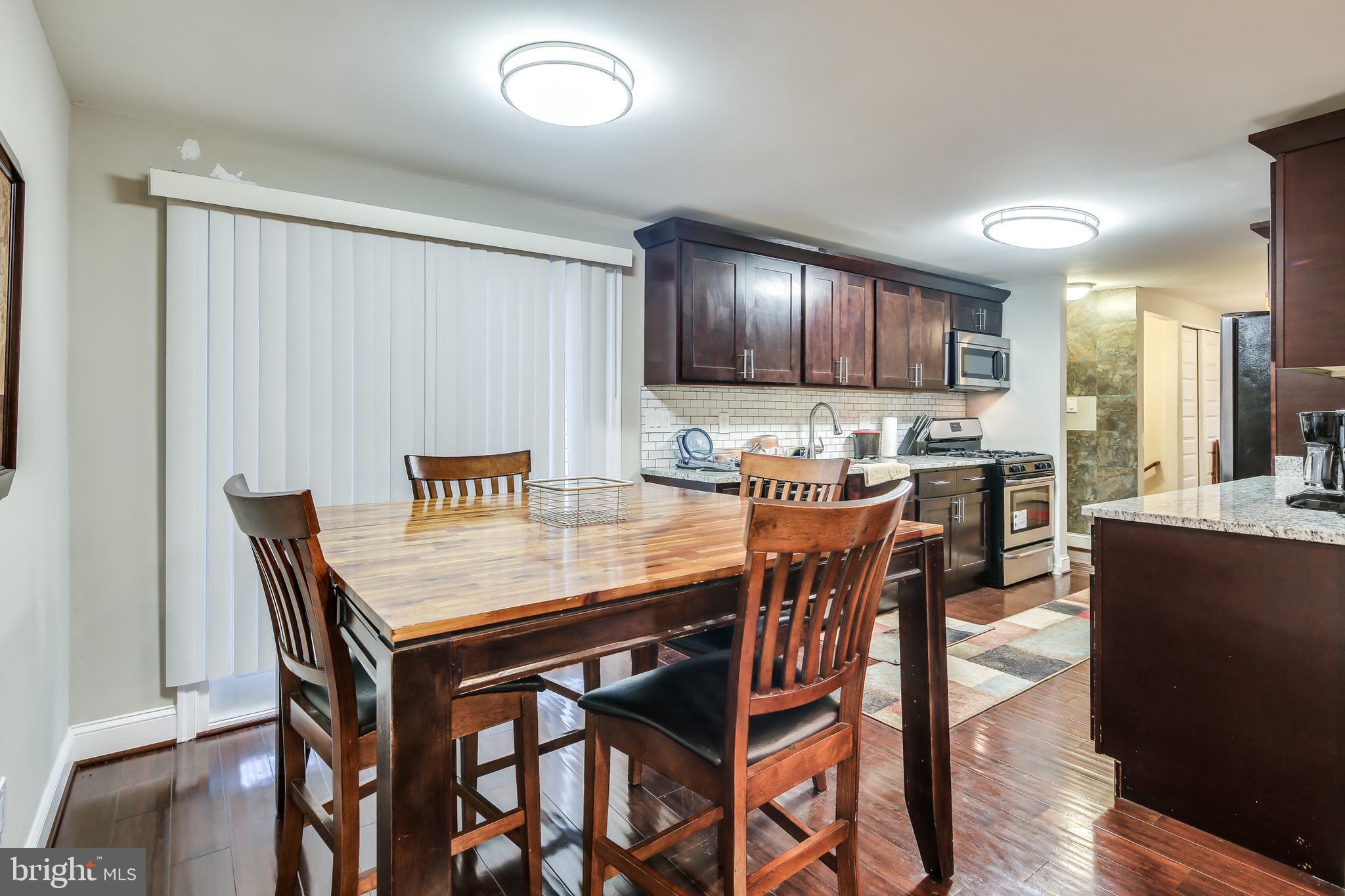 9846 Branchleigh Road Randallstown, MD 21133 - Photo 13 of 32 Breakfast Area which Leads to Deck
