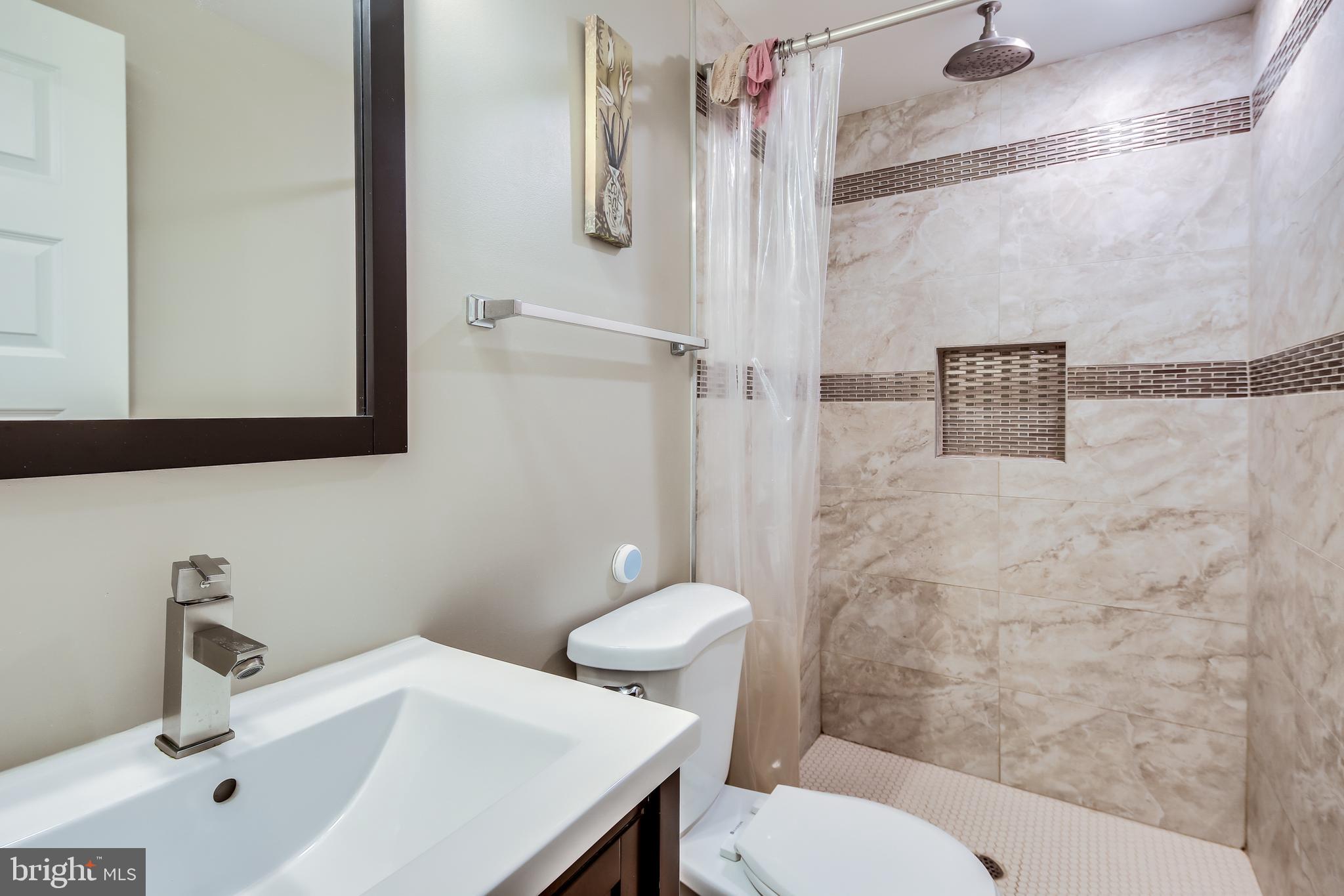9846 Branchleigh Road Randallstown, MD 21133 - Photo 17 of 32 Master Bathroom w/ Tile Shower