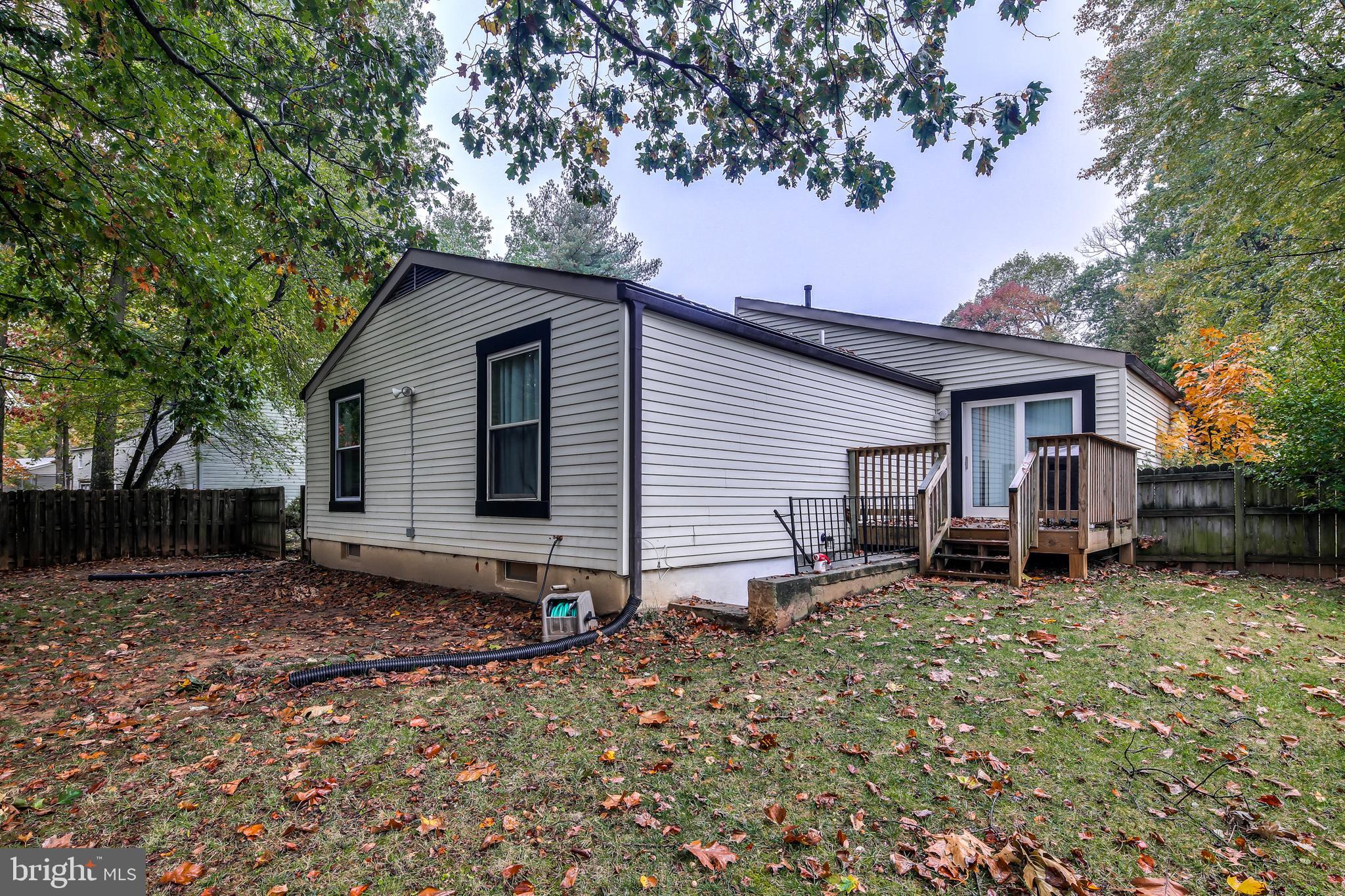 9846 Branchleigh Road Randallstown, MD 21133 - Photo 31 of 32 Rear Exterior w/ Side Deck