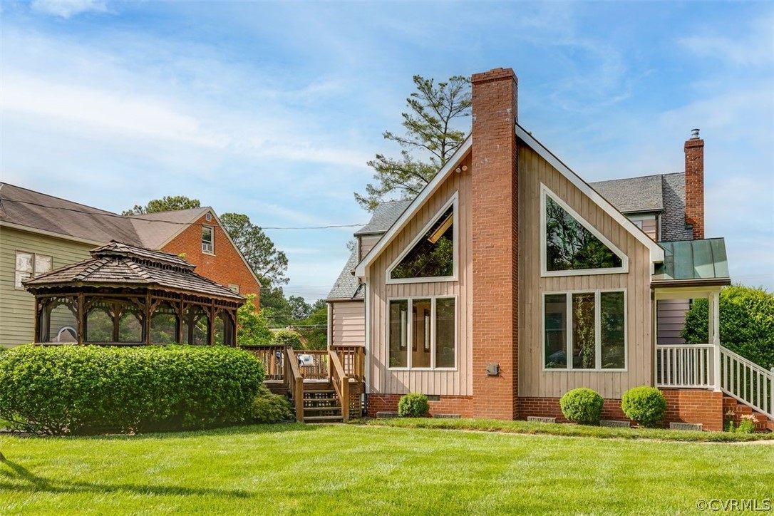 4801 Coleman Road Richmond, VA 23230 - Photo 6 of 42 This is an entertainer's dream with easy flow into the lush yard, gazebo and back deck.