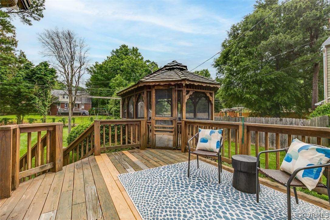 4801 Coleman Road Richmond, VA 23230 - Photo 9 of 42 Choose the sunny back deck or shady gazebo.