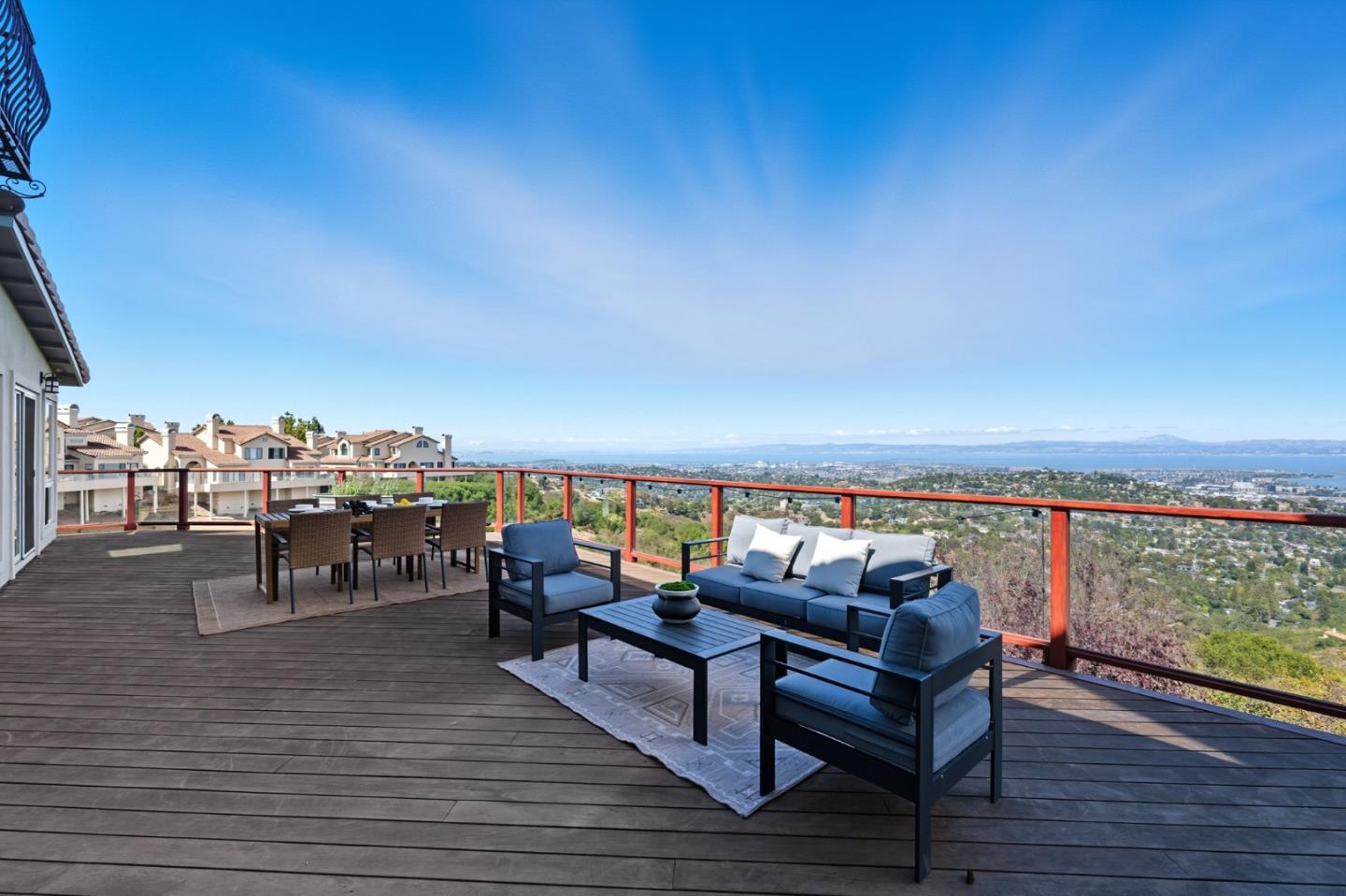 1 Lewis Ranch Road San Carlos, CA 94070 - Photo 25 of 111 a view of a terrace with seating area