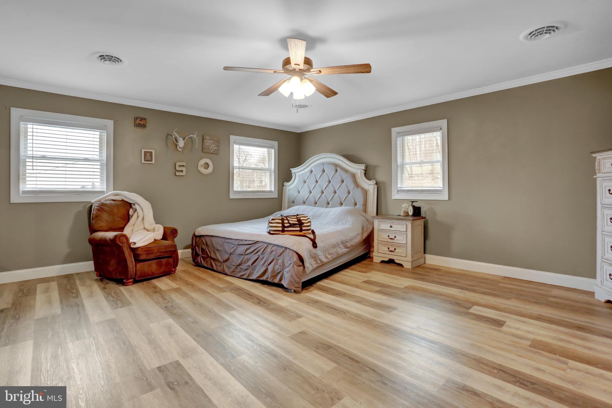 286 Hess Road Quarryville, PA 17566 - Photo 28 of 60 Primary Bedroom with Ceiling Fan