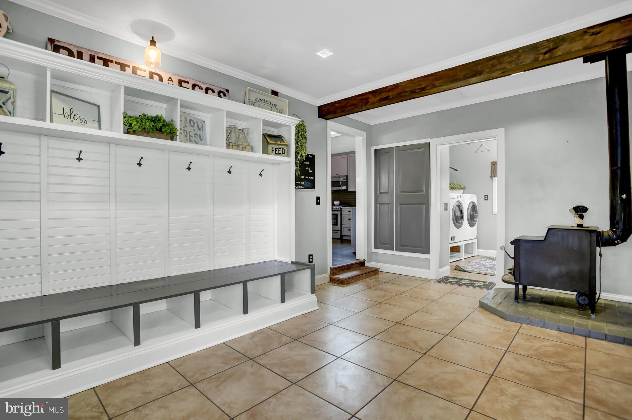 286 Hess Road Quarryville, PA 17566 - Photo 9 of 60 Extra Large Mud Room with Wood Burning Stove