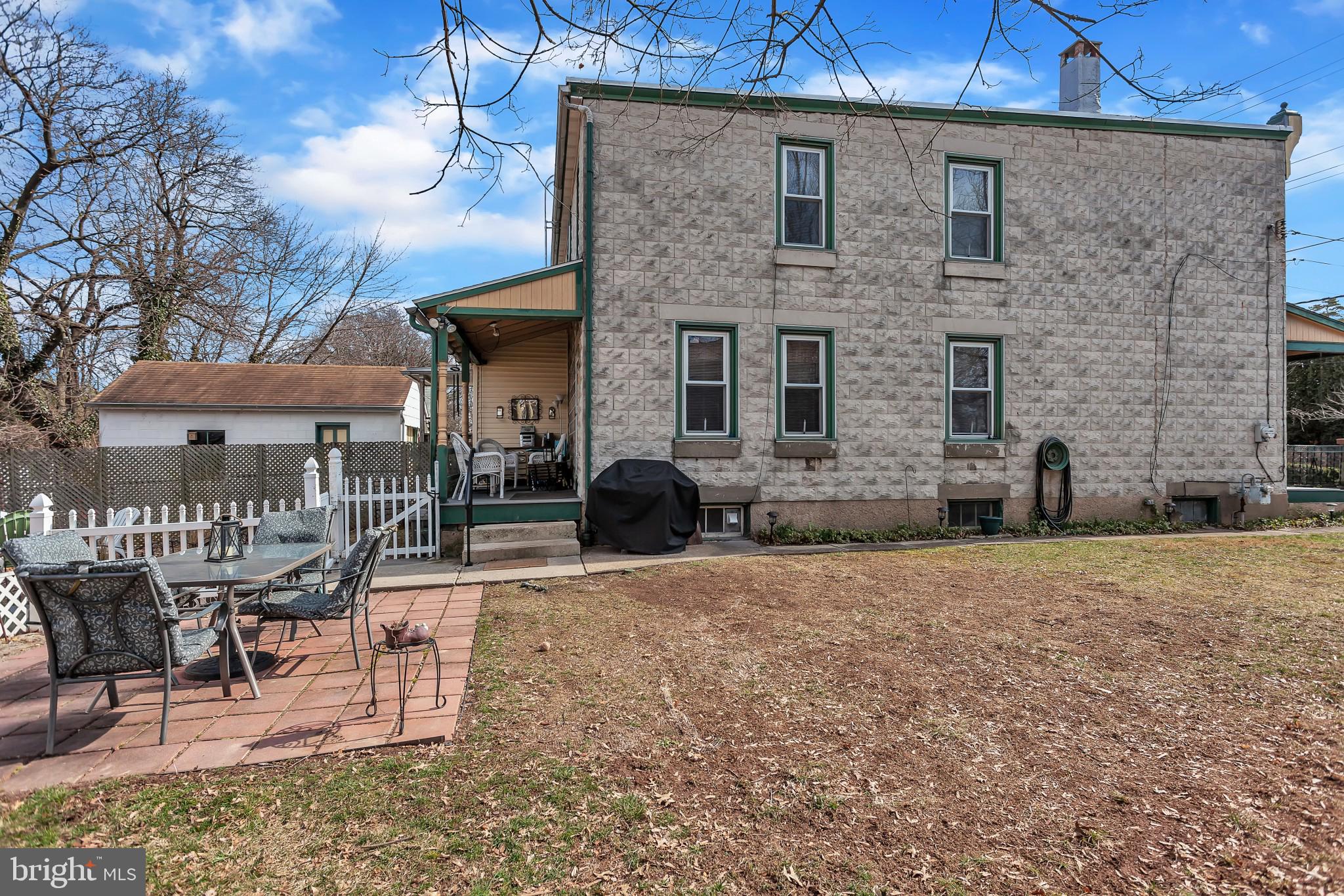 465 Nutt Road Phoenixville, PA 19460 - Photo 20 of 24 Large Fenced Side Yard For Gatherings