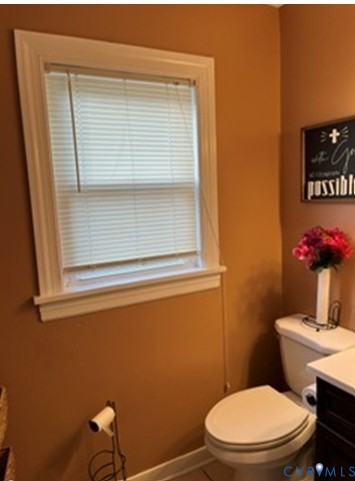 3732 Birdwood Road Richmond, VA 23234 - Photo 25 of 28 a bathroom with a toilet and a sink