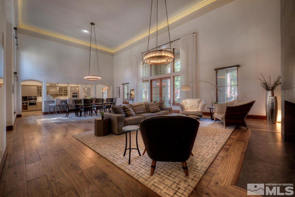 6090 Lake Geneva Drive Reno, NV 89511 - Photo 6 of 40 a living room with furniture window and wooden floor