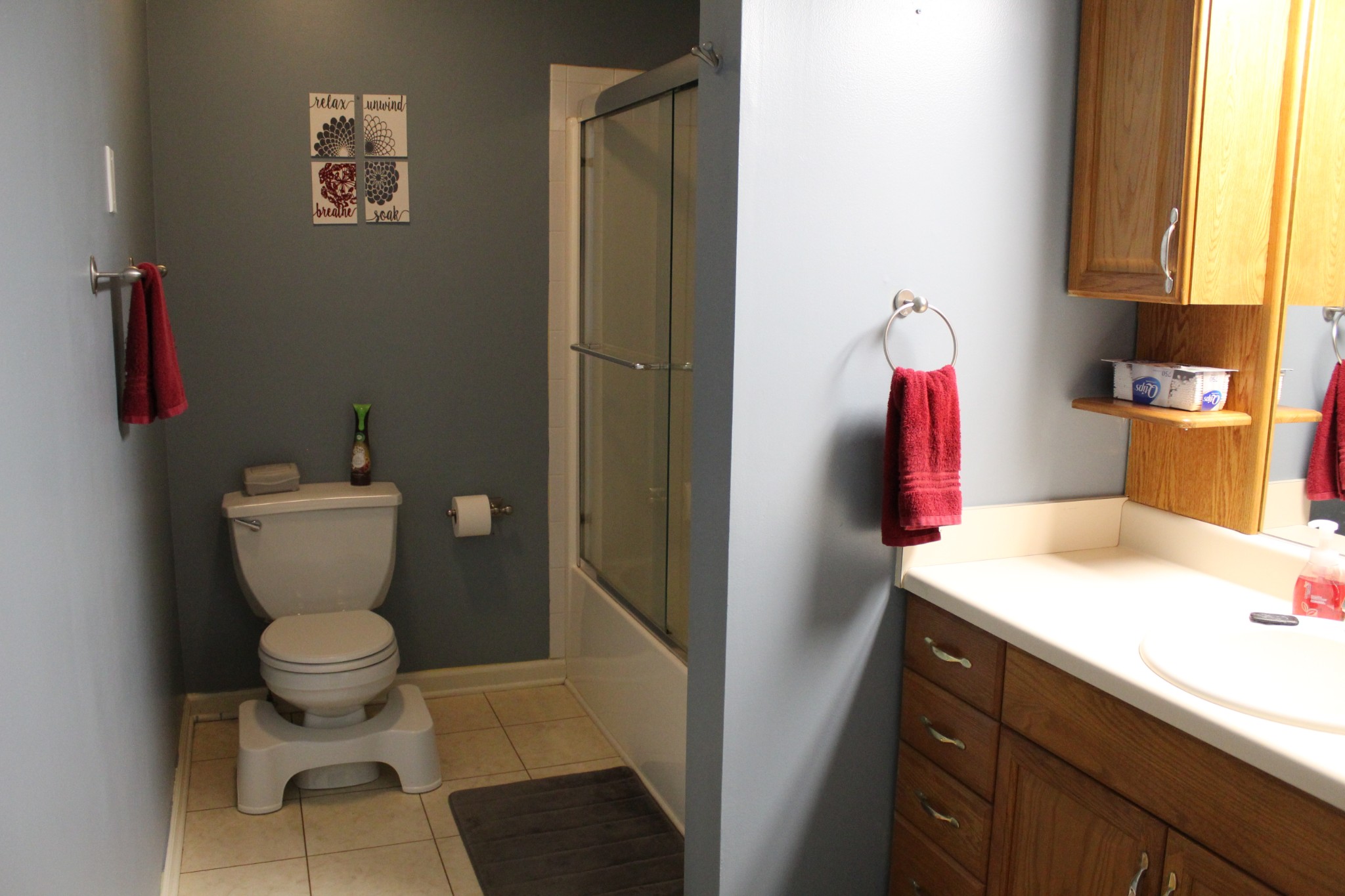 2851 Jack Teasley Road Pleasant View, TN 37146 - Photo 16 of 36 a bathroom with a sink toilet and a window