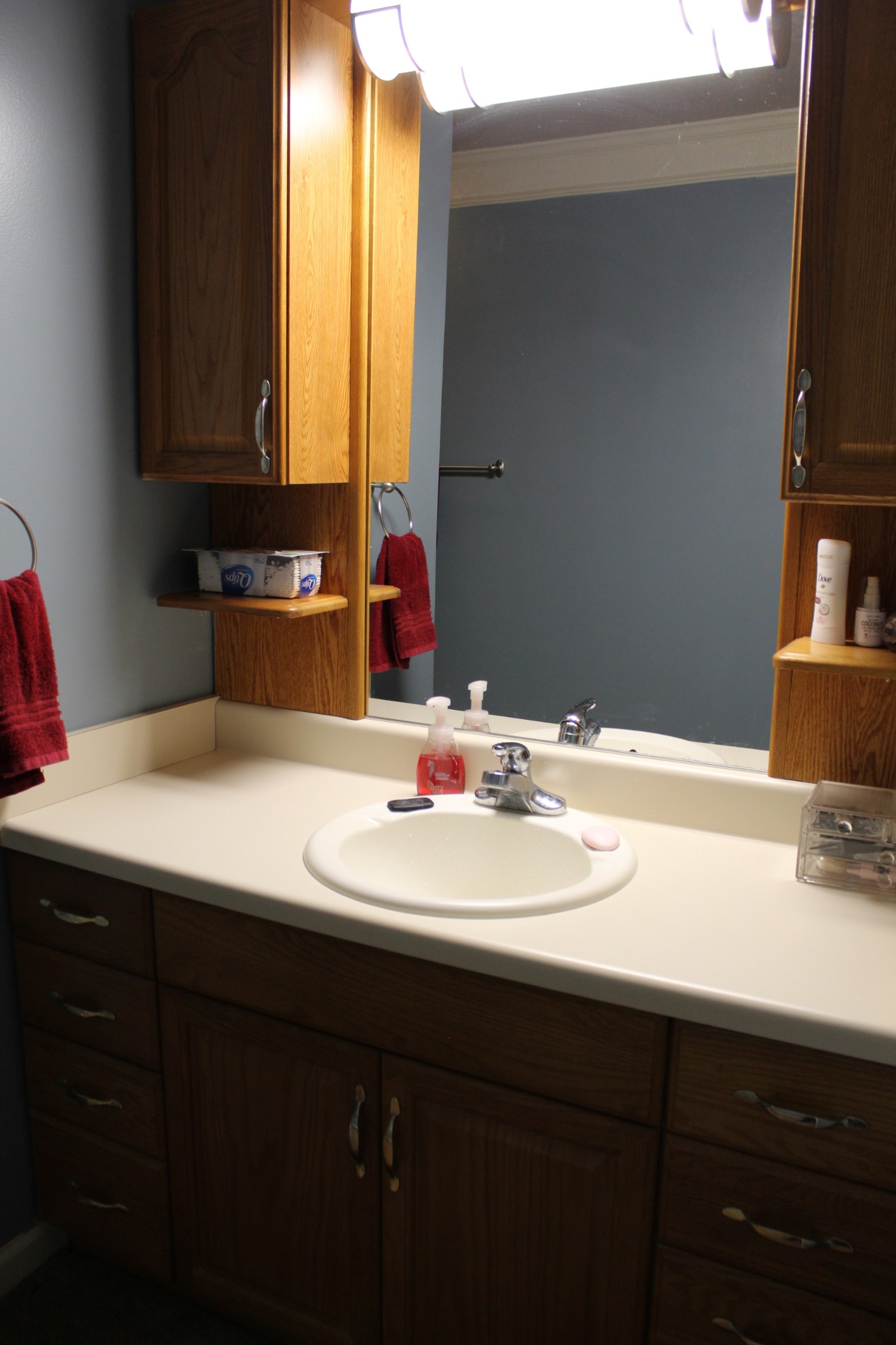 2851 Jack Teasley Road Pleasant View, TN 37146 - Photo 17 of 36 a bathroom with a sink and a mirror