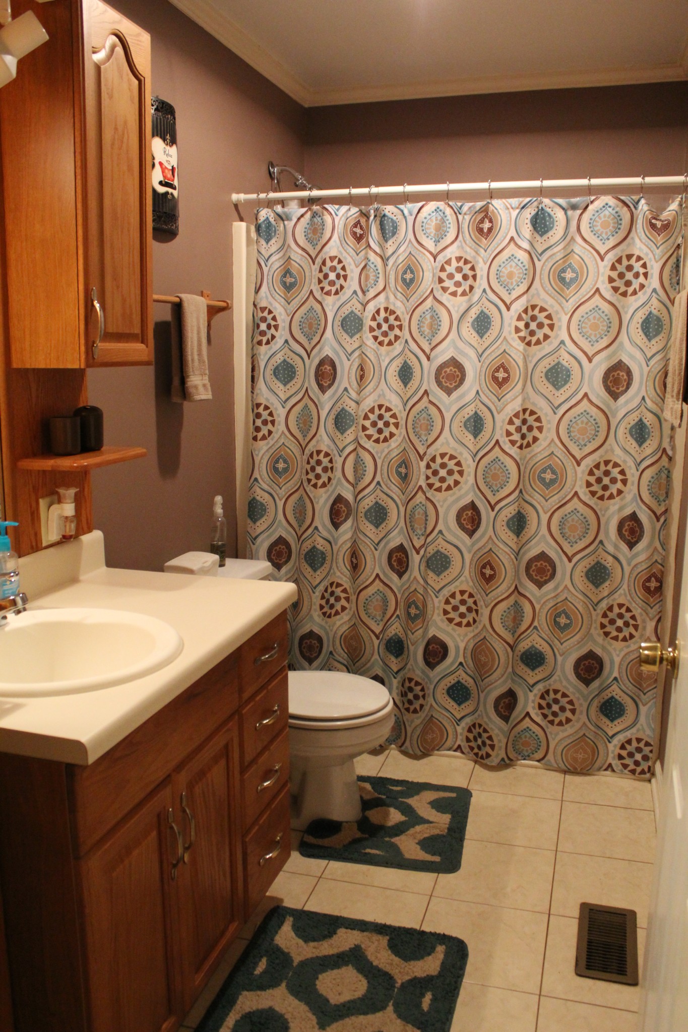 2851 Jack Teasley Road Pleasant View, TN 37146 - Photo 23 of 36 a bathroom with a sink a toilet and a mirror