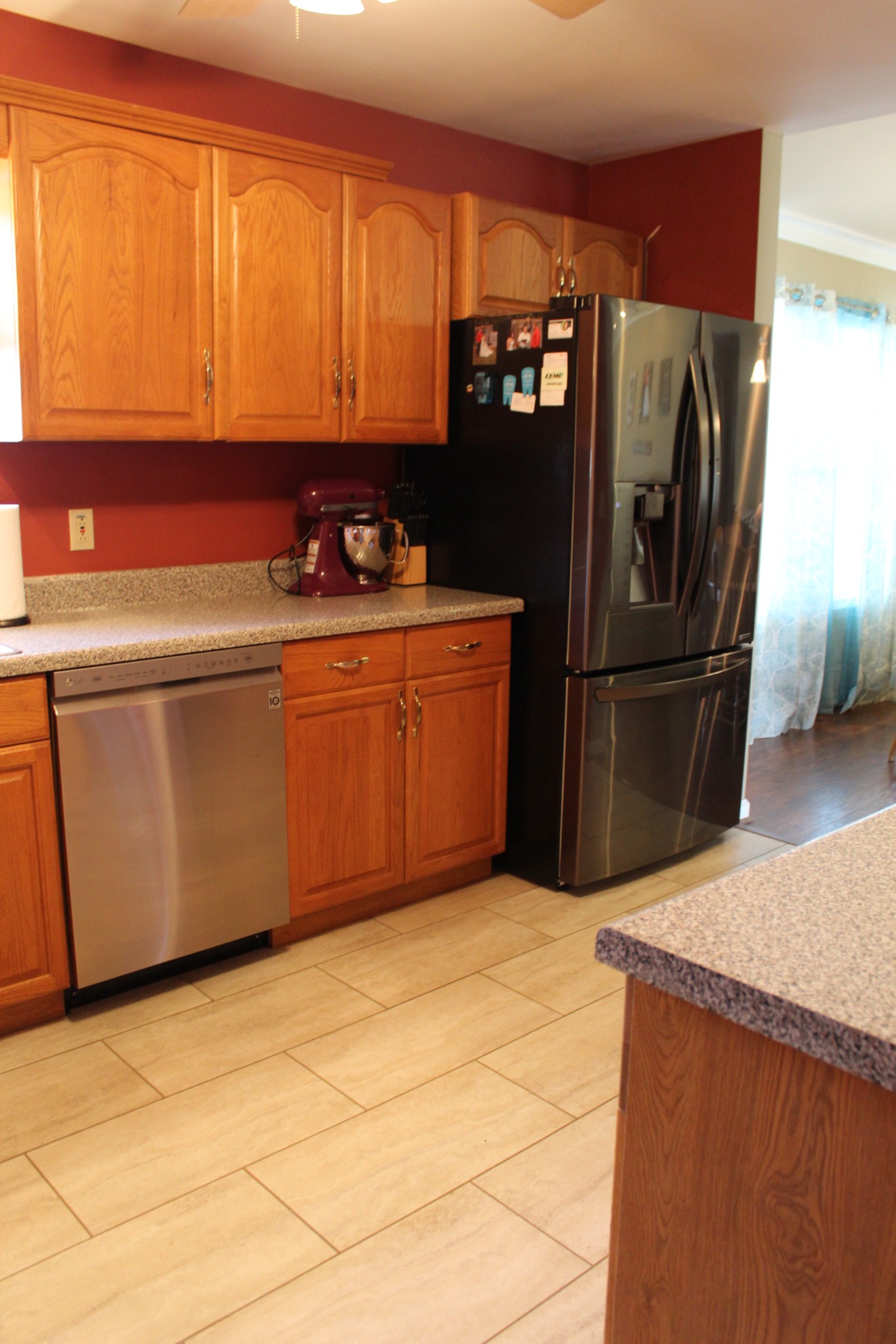 2851 Jack Teasley Road Pleasant View, TN 37146 - Photo 10 of 36 a kitchen with stainless steel appliances granite countertop a refrigerator and a sink