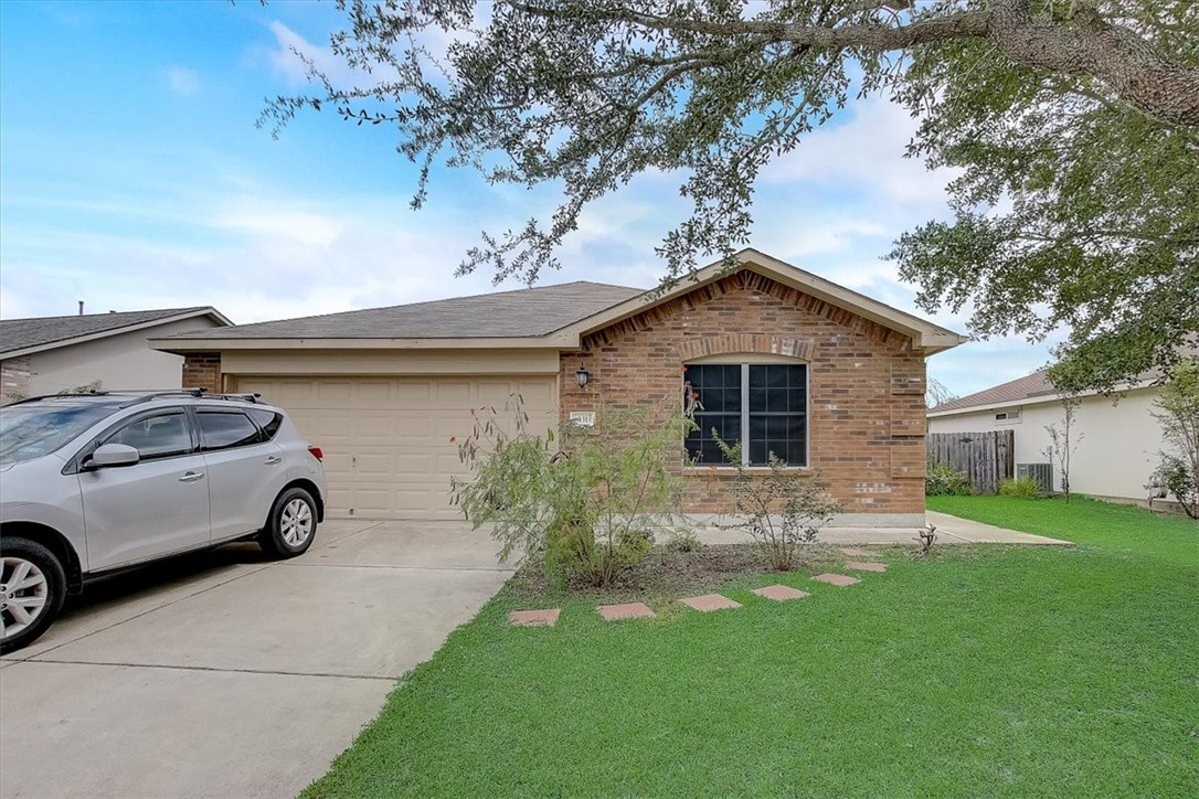 a house view with a outdoor space