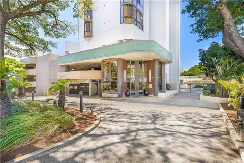 a view of a outdoor space with a patio