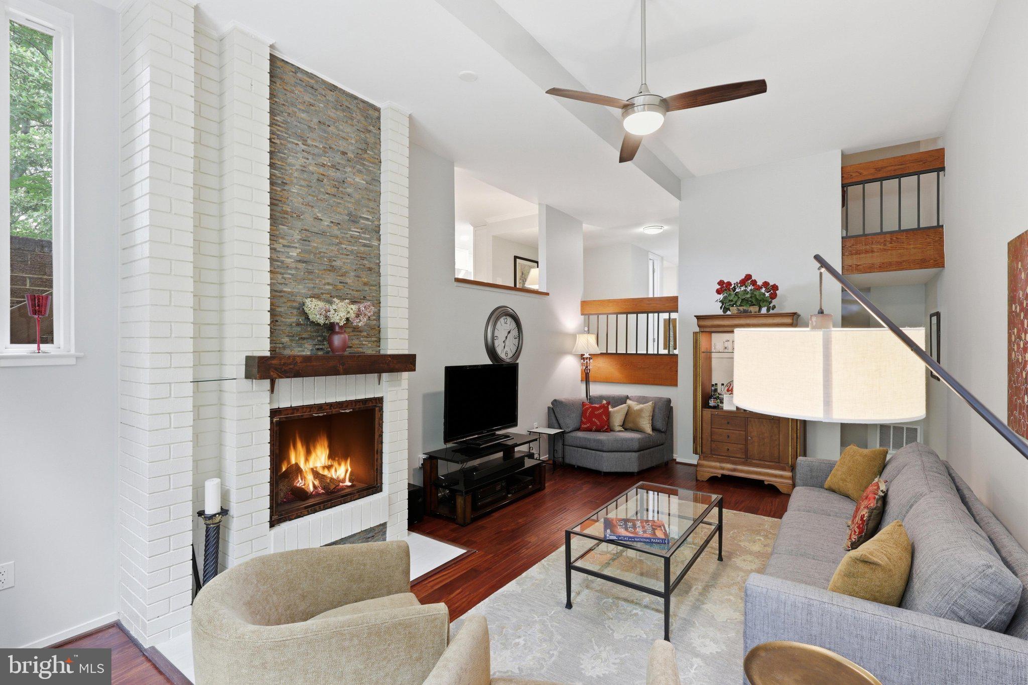 11615 Hunters Green Court Reston, VA 20191 - Photo 28 of 66 Baseboard electric heaters + wood-burning FP!