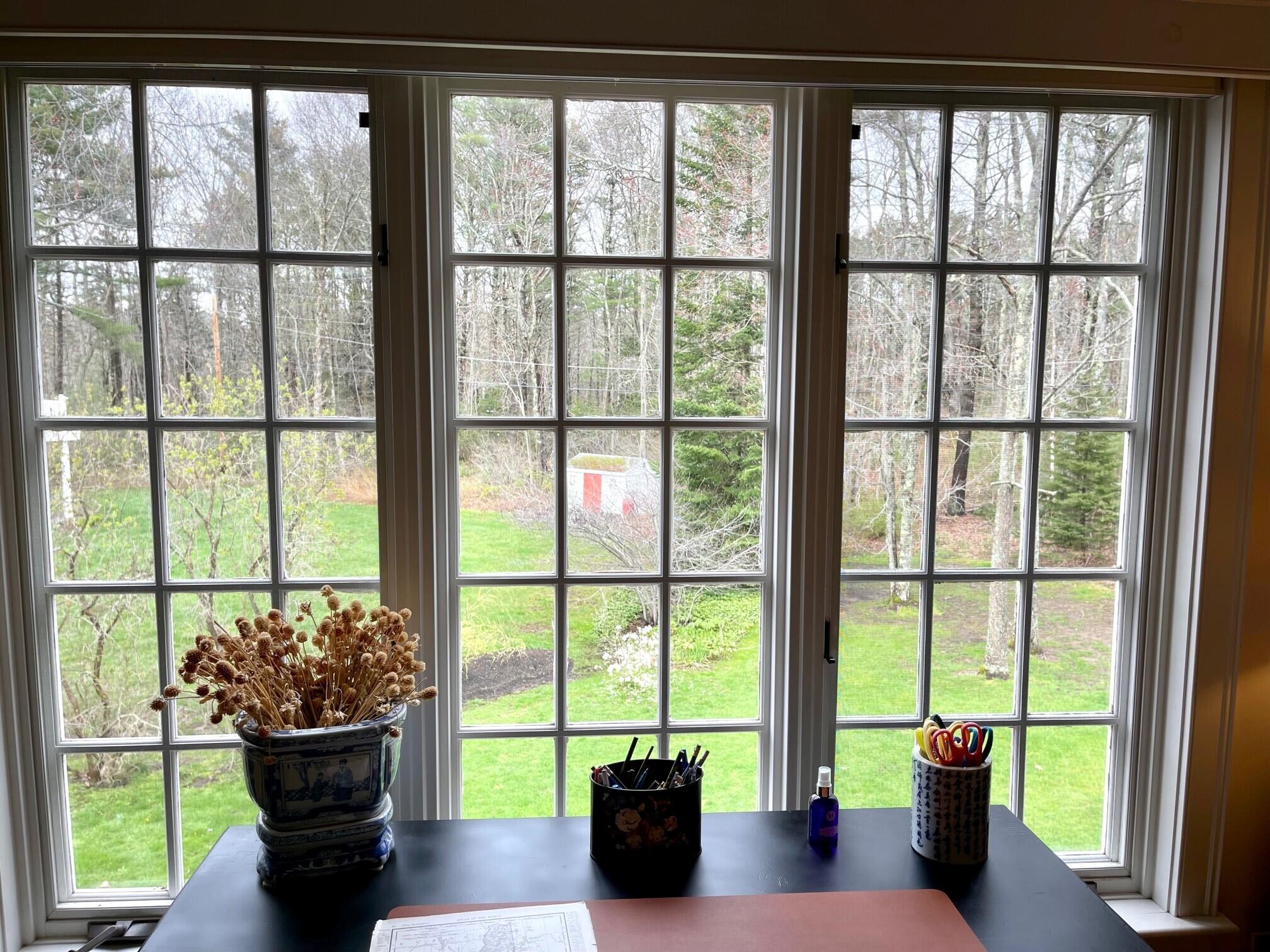 3 Commons Lane Kennebunk, ME 04043 - Photo 44 of 83 Lovely views over desk to back yard