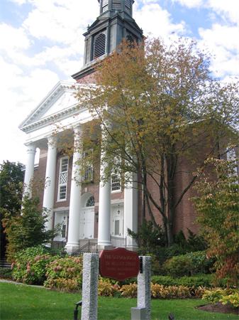391 Walnut Street, Unit 4 Newton, MA 02460 - Photo 1 of 1 front view of a house with a yard