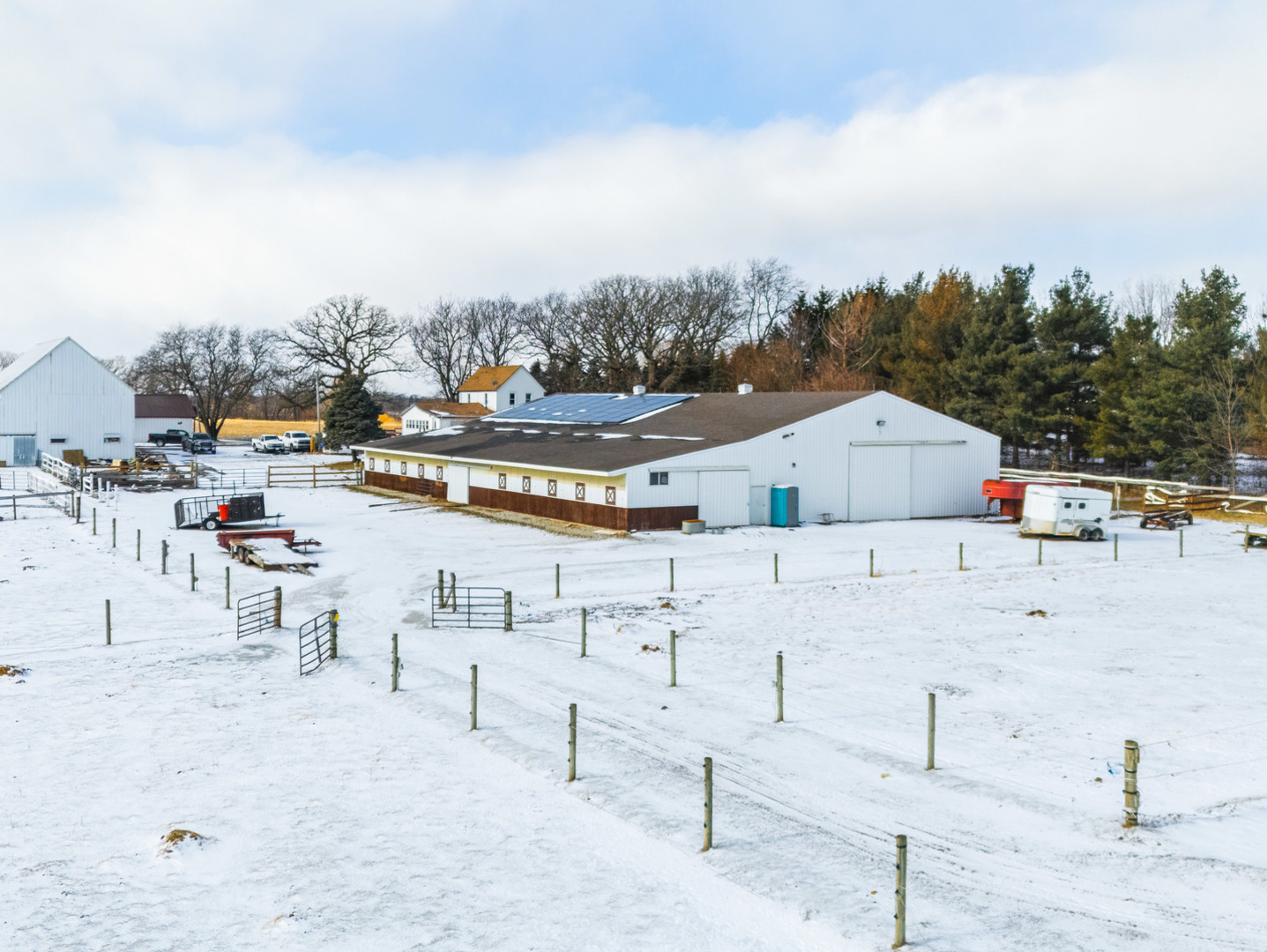 29153 South Klemme Road Beecher, IL 60401 - Photo 22 of 54 a view of multiple houses with