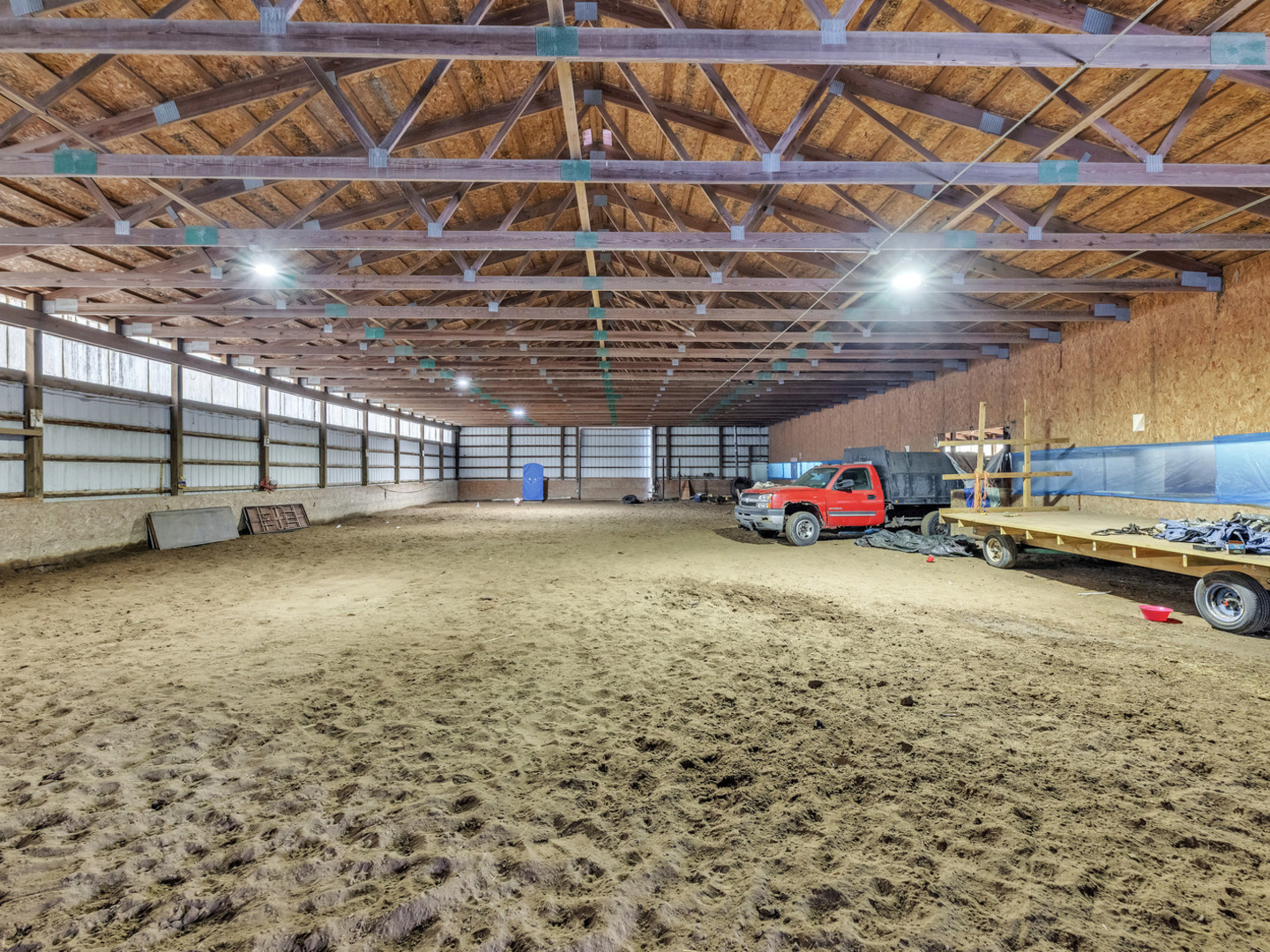 29153 South Klemme Road Beecher, IL 60401 - Photo 25 of 54 a view of parking garage with cars