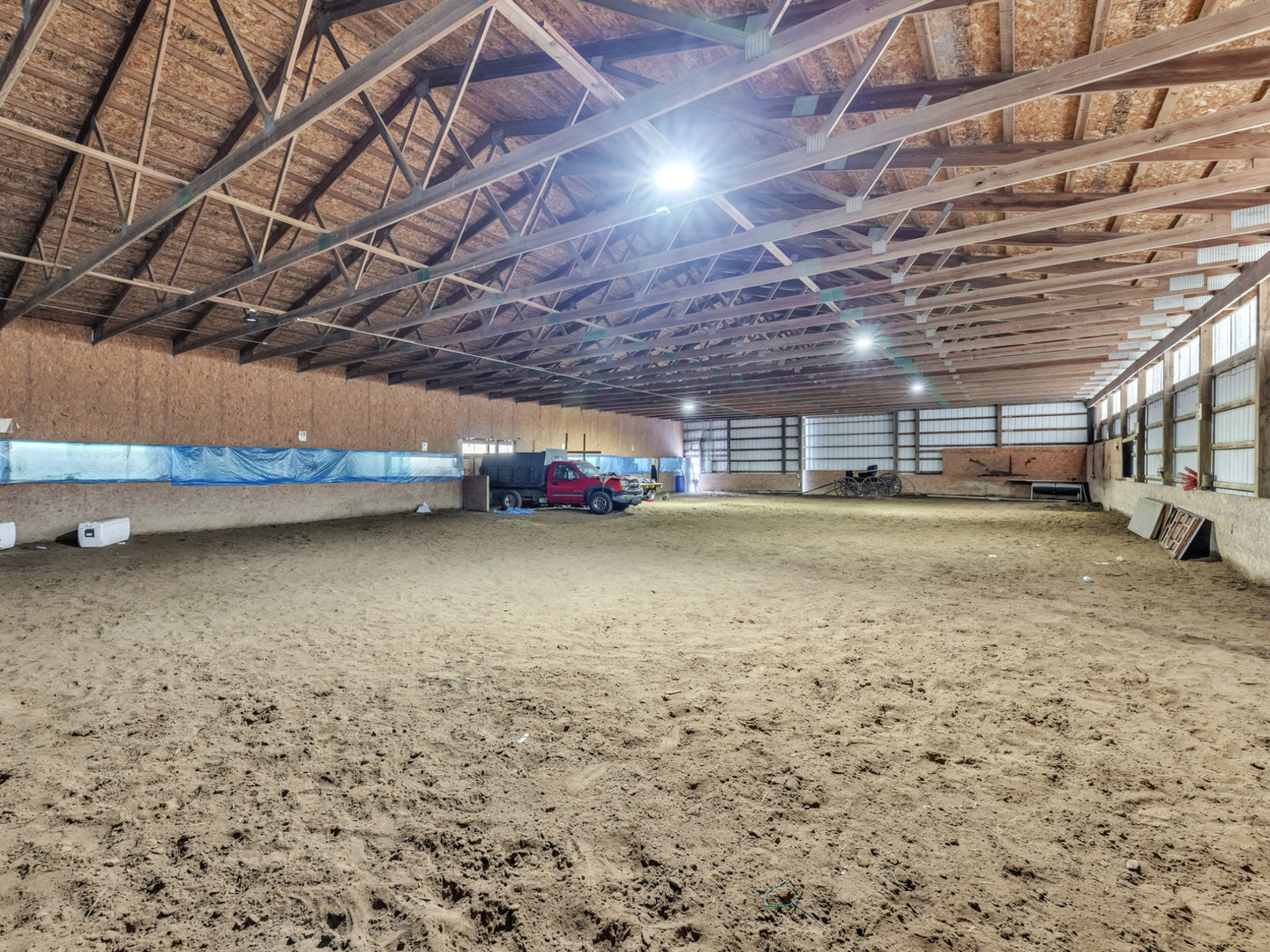 29153 South Klemme Road Beecher, IL 60401 - Photo 27 of 54 a view of a room with wooden racks