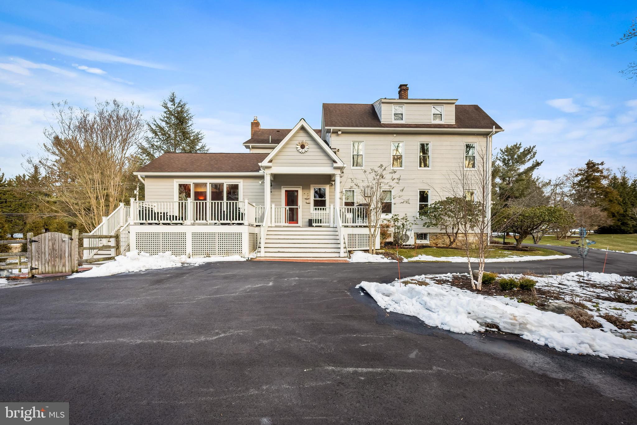 8412 Stevenson Road Baltimore, MD 21208 - Photo 73 of 77 a front view of a house with a yard
