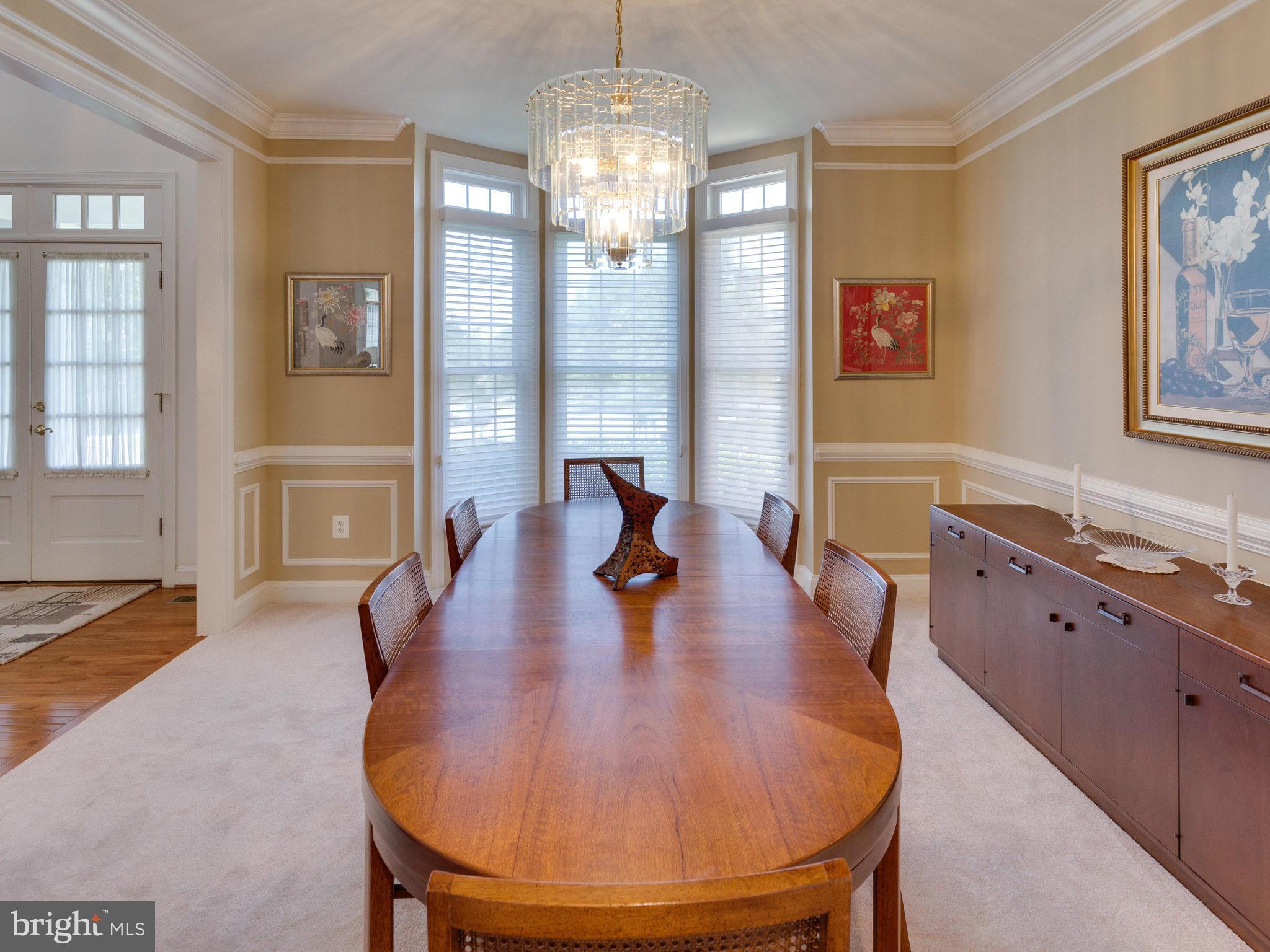 2782 Cody Road Vienna, VA 22181 - Photo 9 of 30 Dining Room has expansive Bay Window