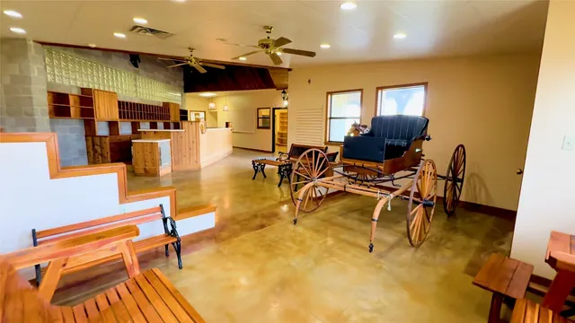 a view of an ocean and beach