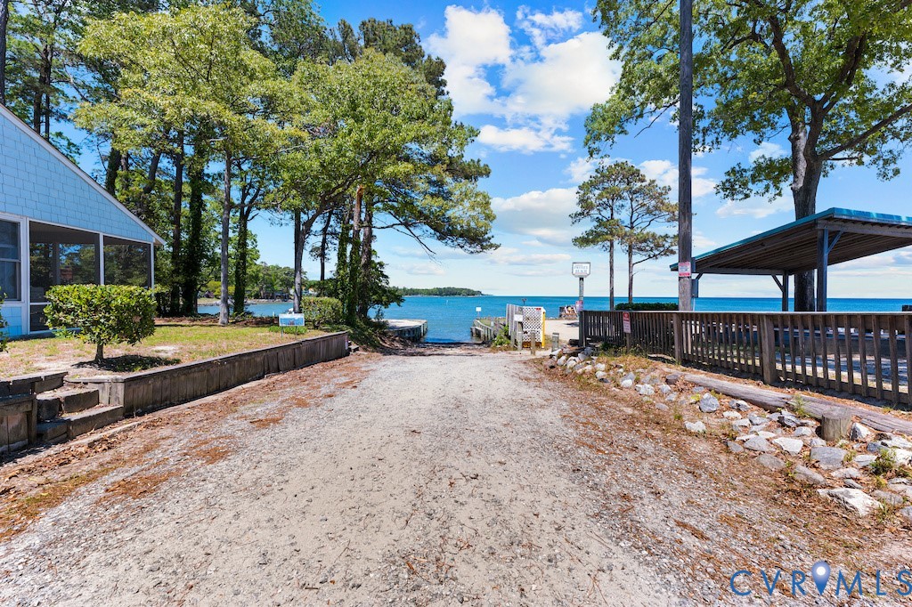 0 Davis Drive Reedville, VA 22539 - Photo 5 of 9 a street view with patio