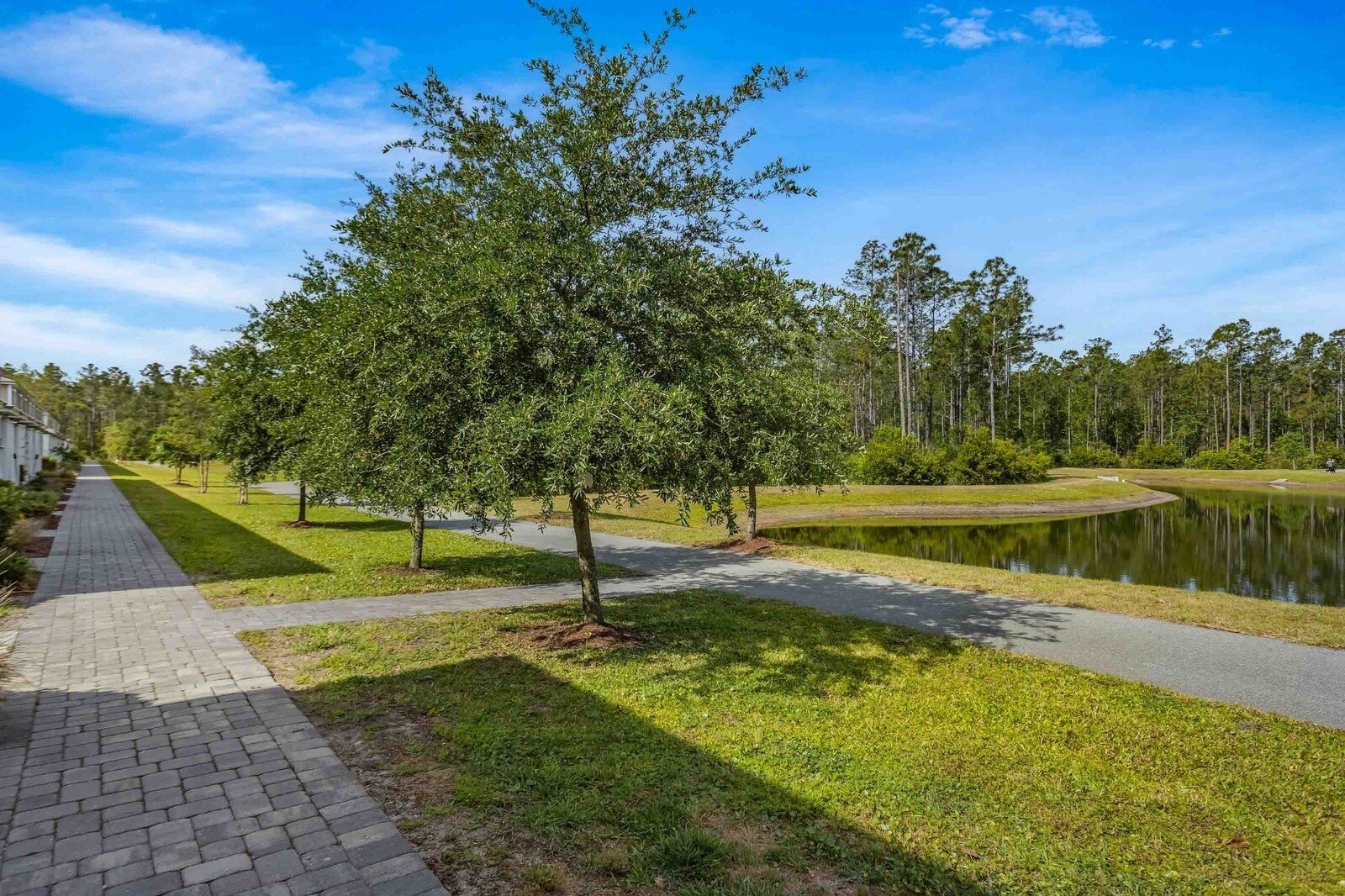 86784 Mainline Road Yulee, FL 32097 - Photo 23 of 25 a view of a lake with a yard