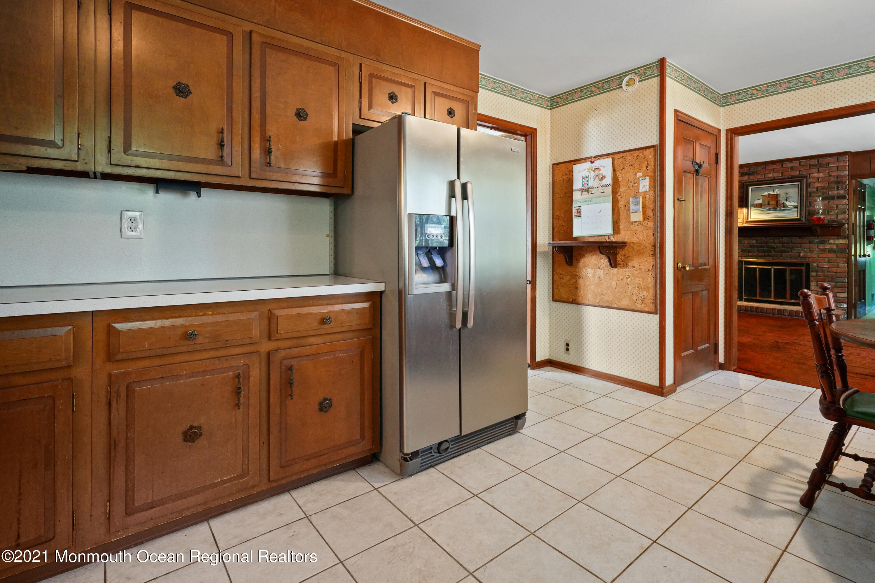 32 Beaver Dam Road Colts Neck, NJ 07722 - Photo 16 of 27 a kitchen with stainless steel appliances granite countertop a refrigerator and cabinets