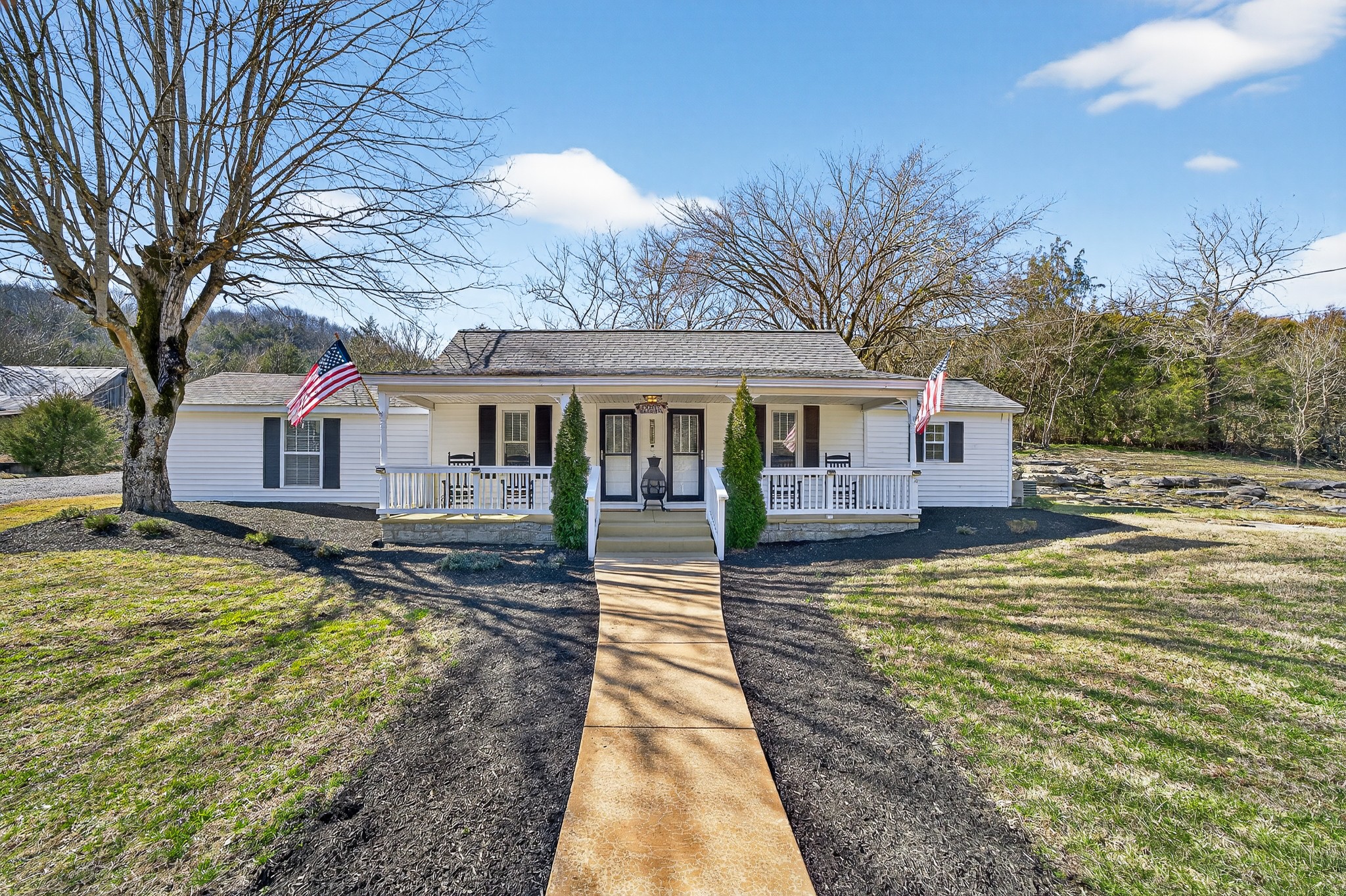 1700 Hannah Branch Road Liberty, TN 37095 - Photo 2 of 59 a view of a house with a swimming pool