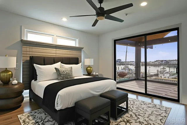 a bathroom with a granite countertop sink a toilet and a mirror