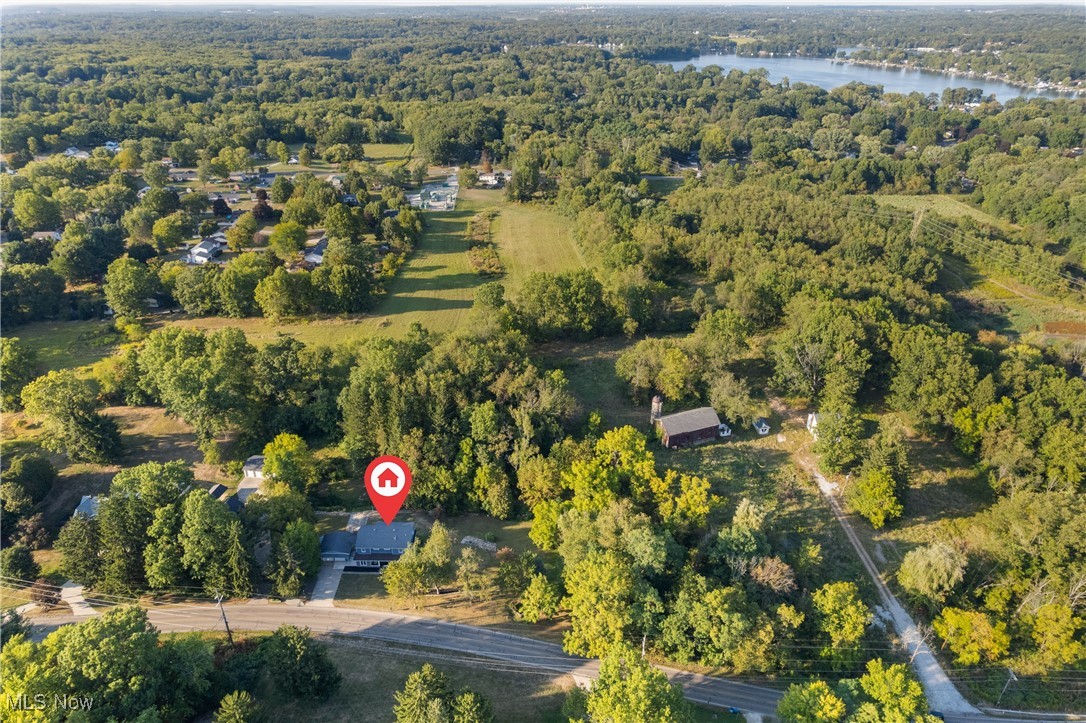 427 Center Road Akron, OH 44319 - Photo 37 of 39 Aerial view of wooded area
