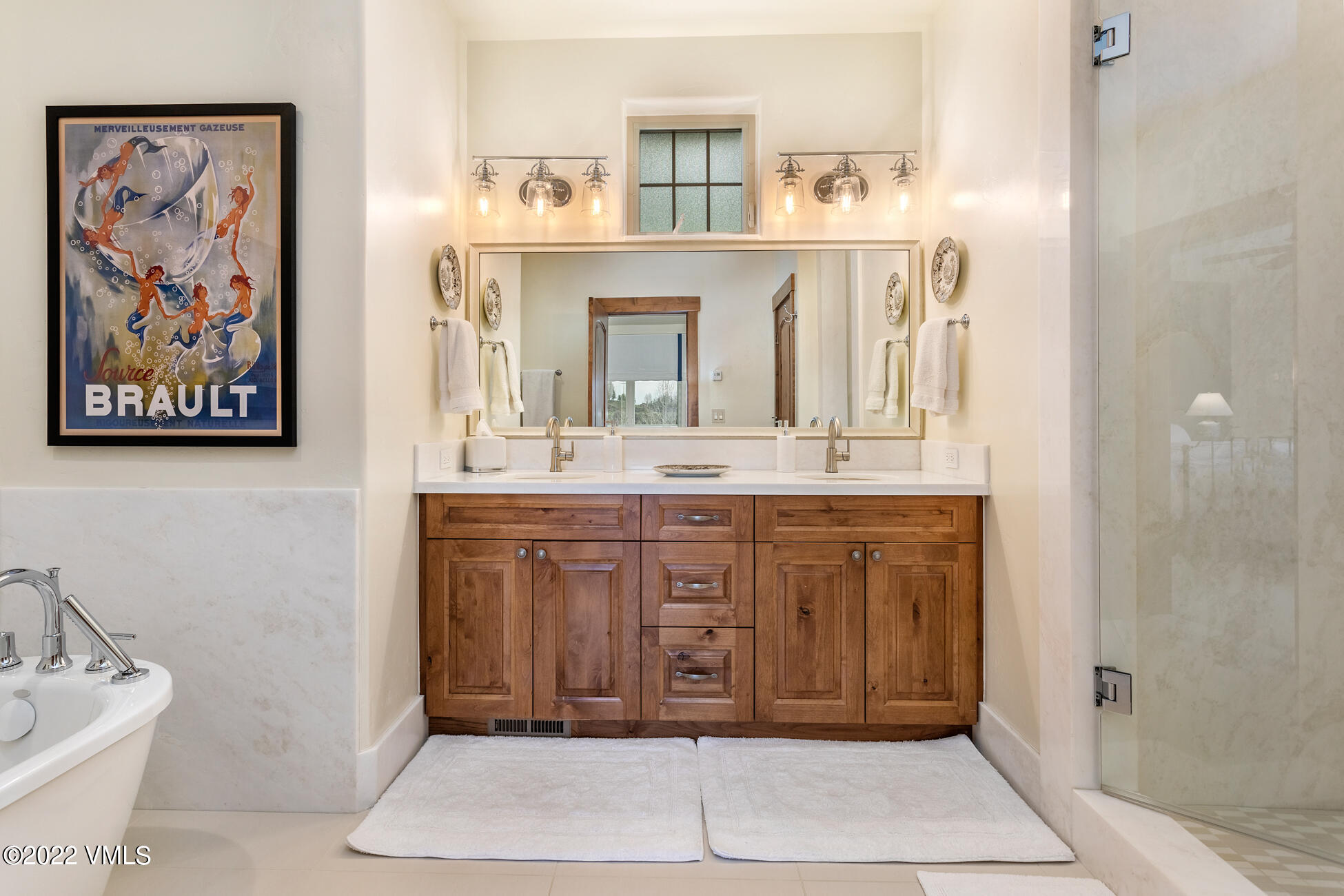 2360 Old Trail Road, Unit A Avon, CO 81620 - Photo 27 of 38 Competely Remodeled Primary Bath