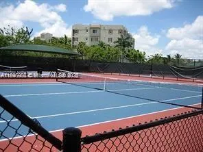 a view of a tennis court