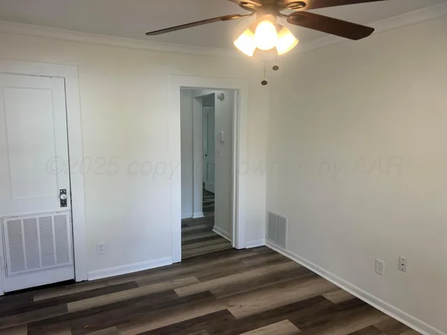 view of wooden floor