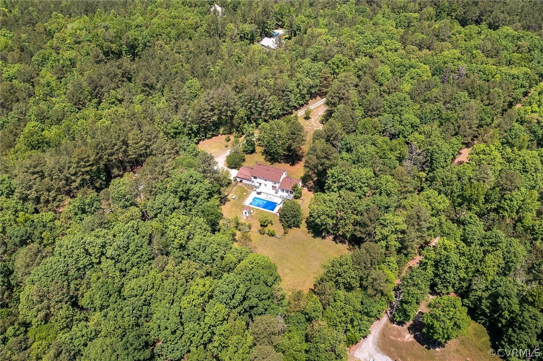 22601 Skinquarter Road Moseley, VA 23120 - Photo 41 of 50 a view of a house with a tree and a yard