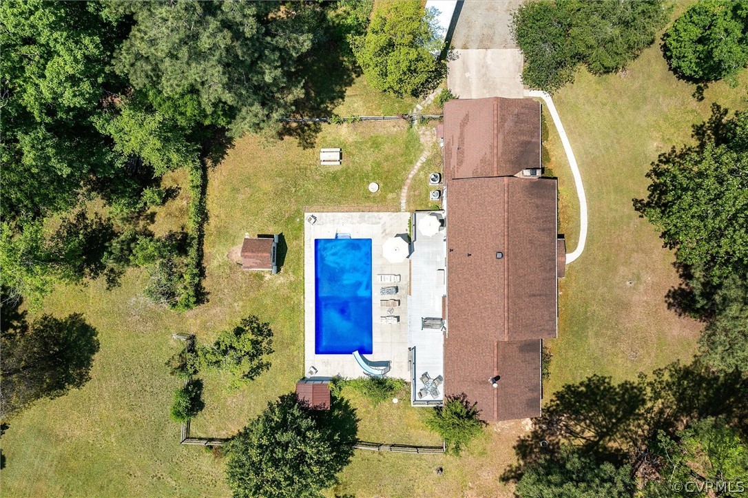 22601 Skinquarter Road Moseley, VA 23120 - Photo 43 of 50 an aerial view of a house