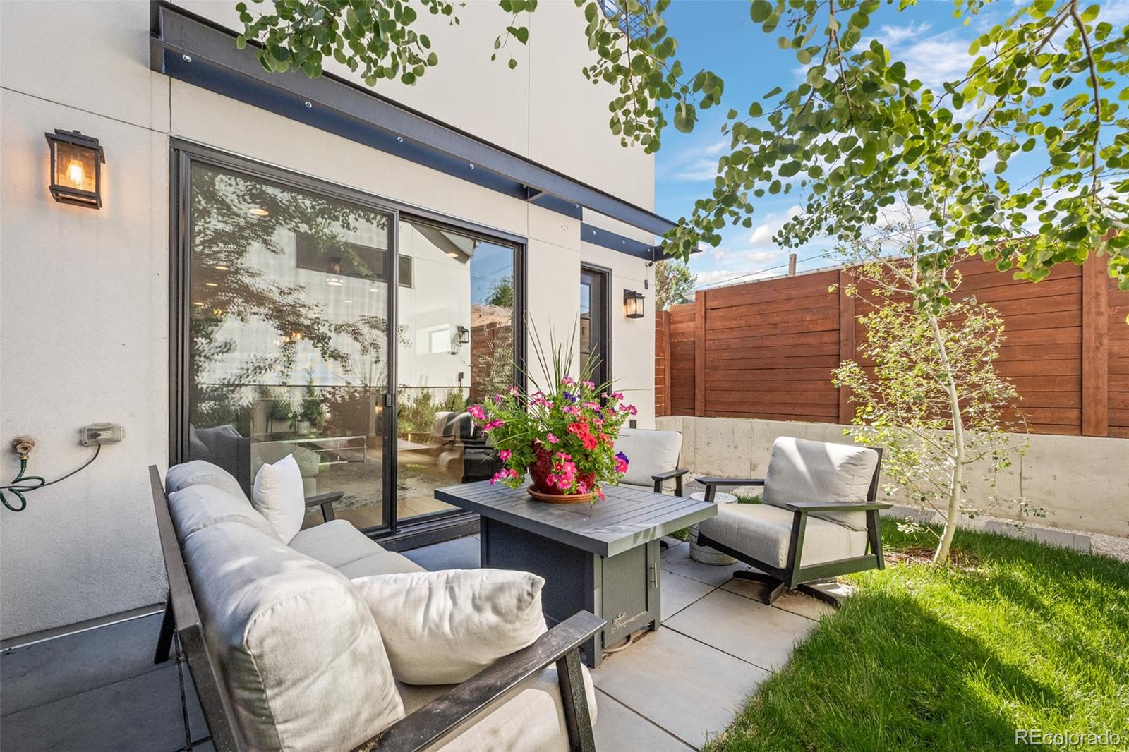 3451 Quivas Street Denver, CO 80211 - Photo 12 of 50 a balcony with chairs and a table