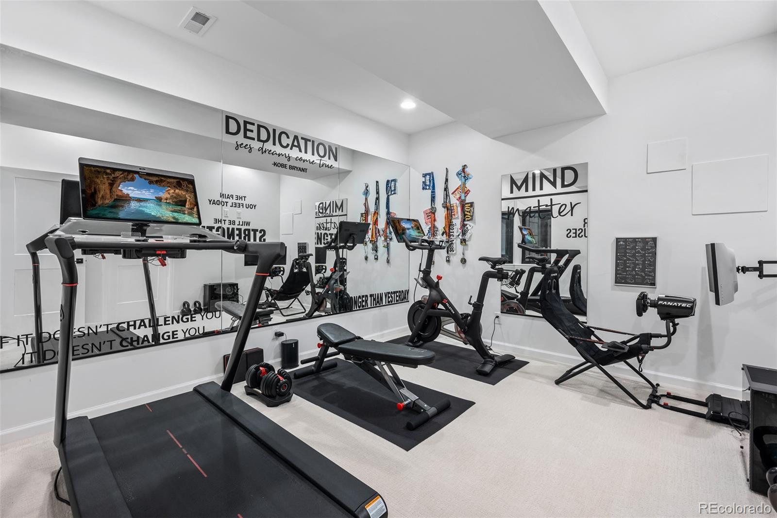 3451 Quivas Street Denver, CO 80211 - Photo 43 of 50 a view of a room with gym equipment