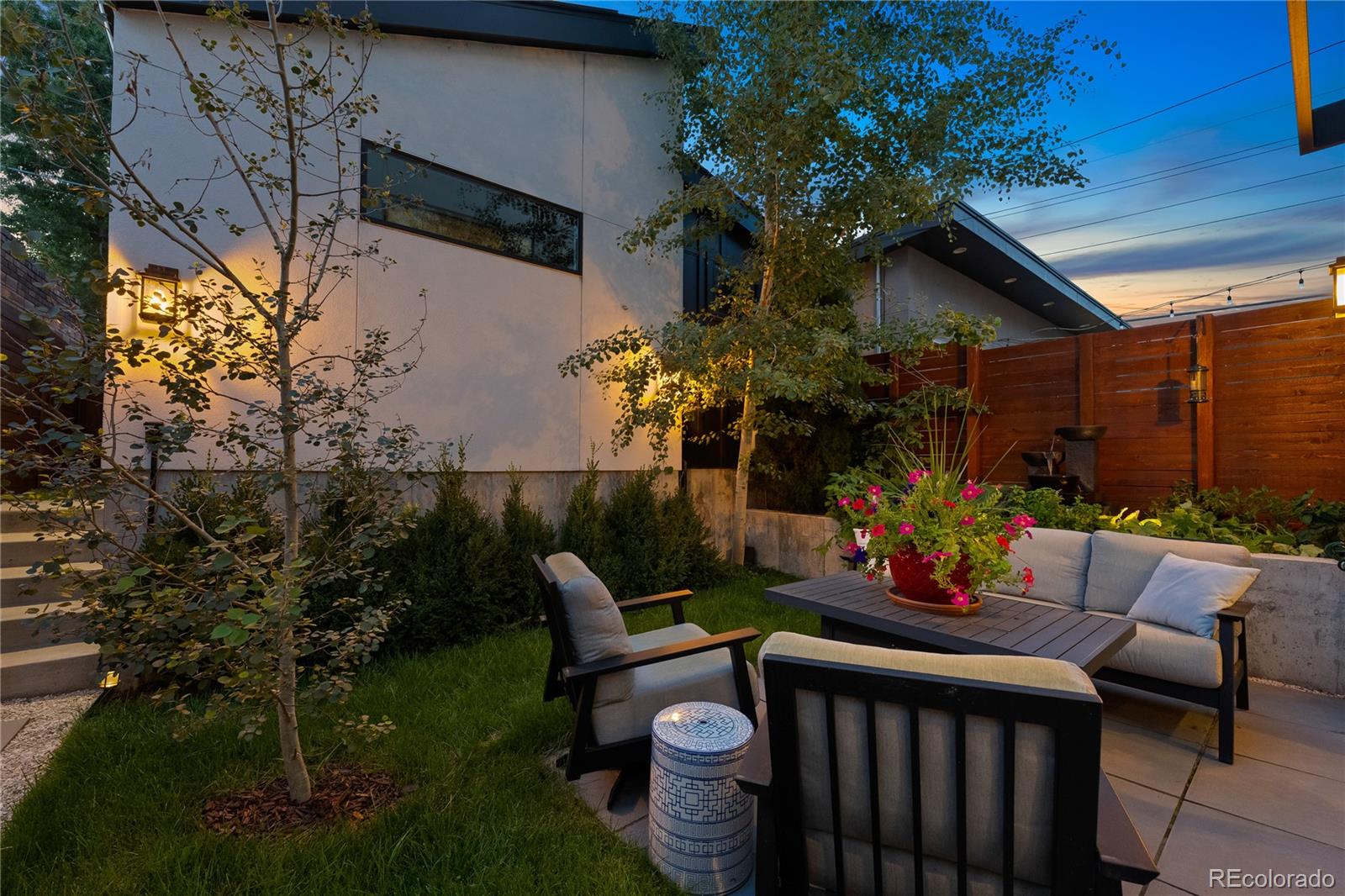 3451 Quivas Street Denver, CO 80211 - Photo 46 of 50 a view of a chairs and table in backyard