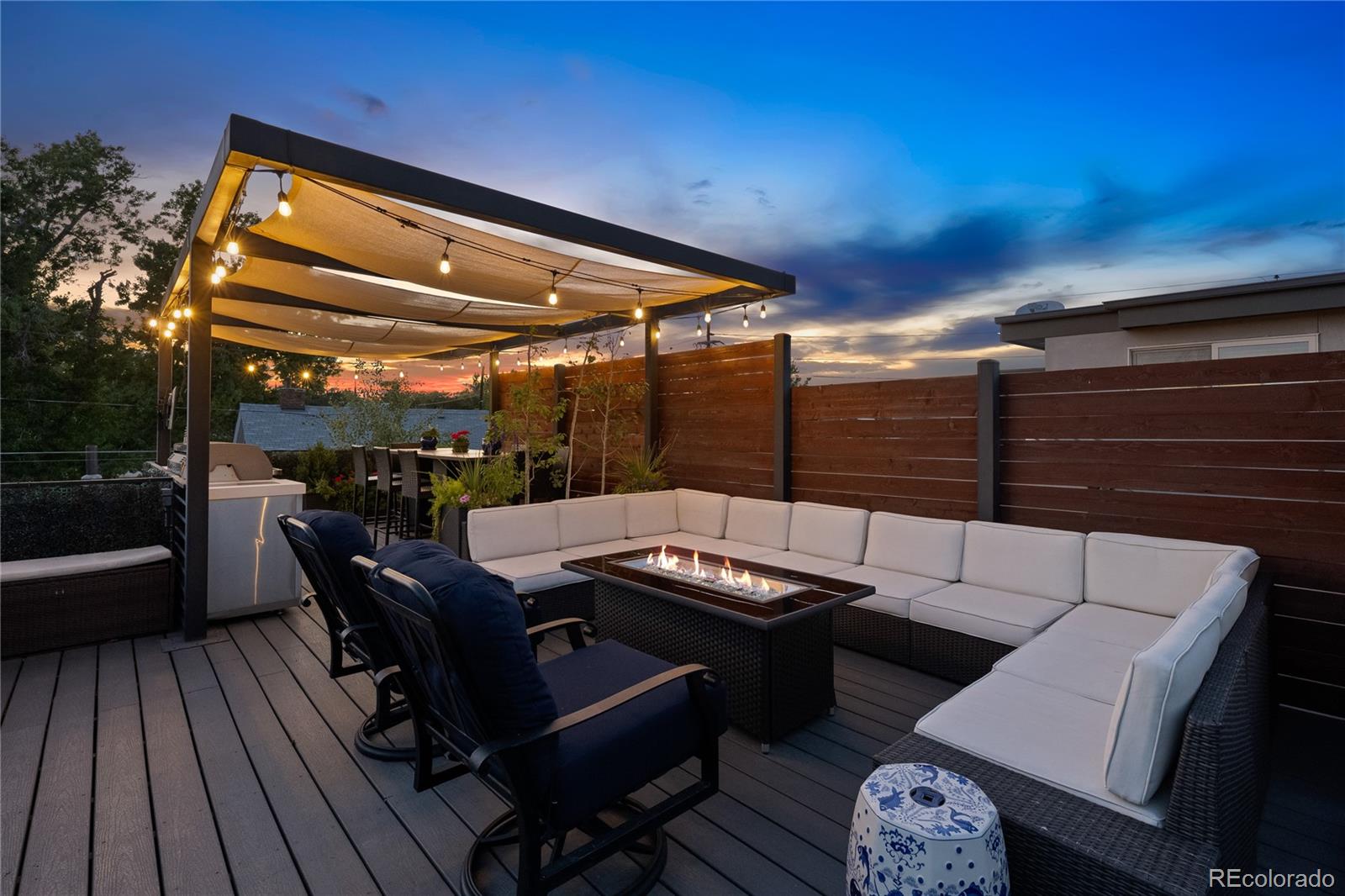 3451 Quivas Street Denver, CO 80211 - Photo 48 of 50 a view of a outdoor seating area