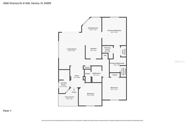 $265,000 | 4266 Vicenza Drive, Unit A39, Venice, FL 34293