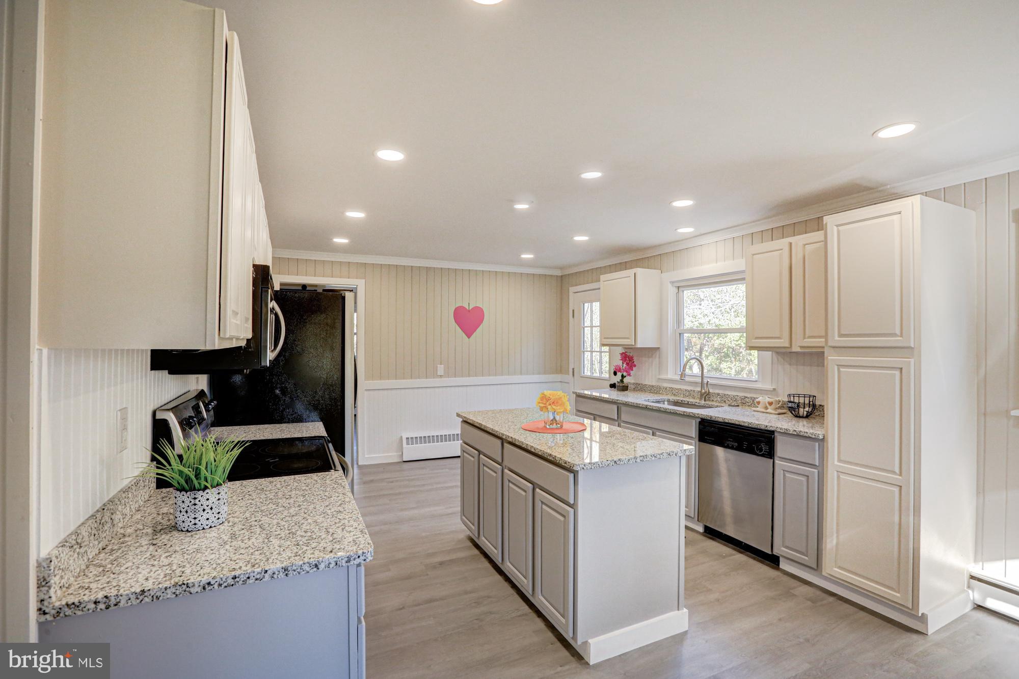 4841 Sandtown Road Felton, DE 19943 - Photo 21 of 70 a kitchen with stainless steel appliances granite countertop sink stove and refrigerator