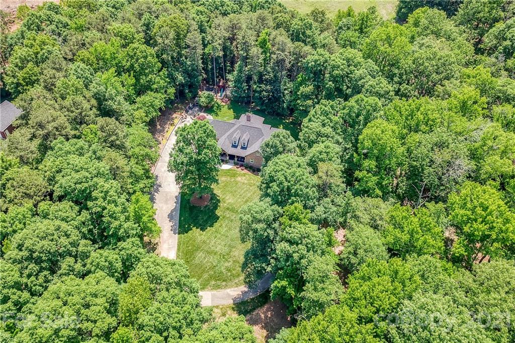 1172 Ben Black Road Midland, NC 28107 - Photo 45 of 48 an aerial view of a house with a yard