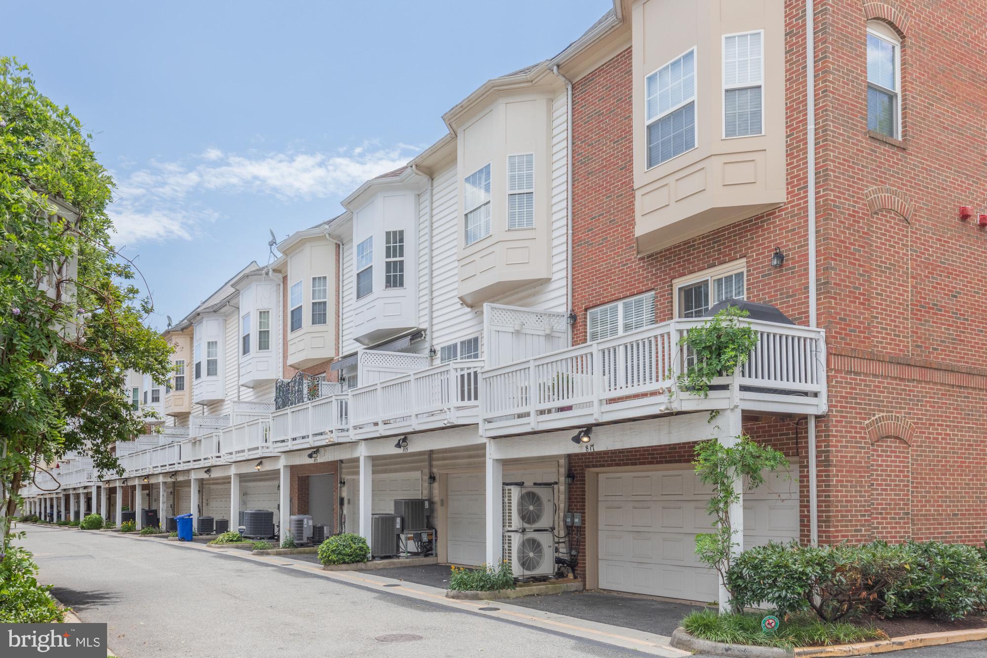 815 G Street Southwest Washington, DC 20024 - Photo 27 of 32 Charming townhomes with inviting balconies.