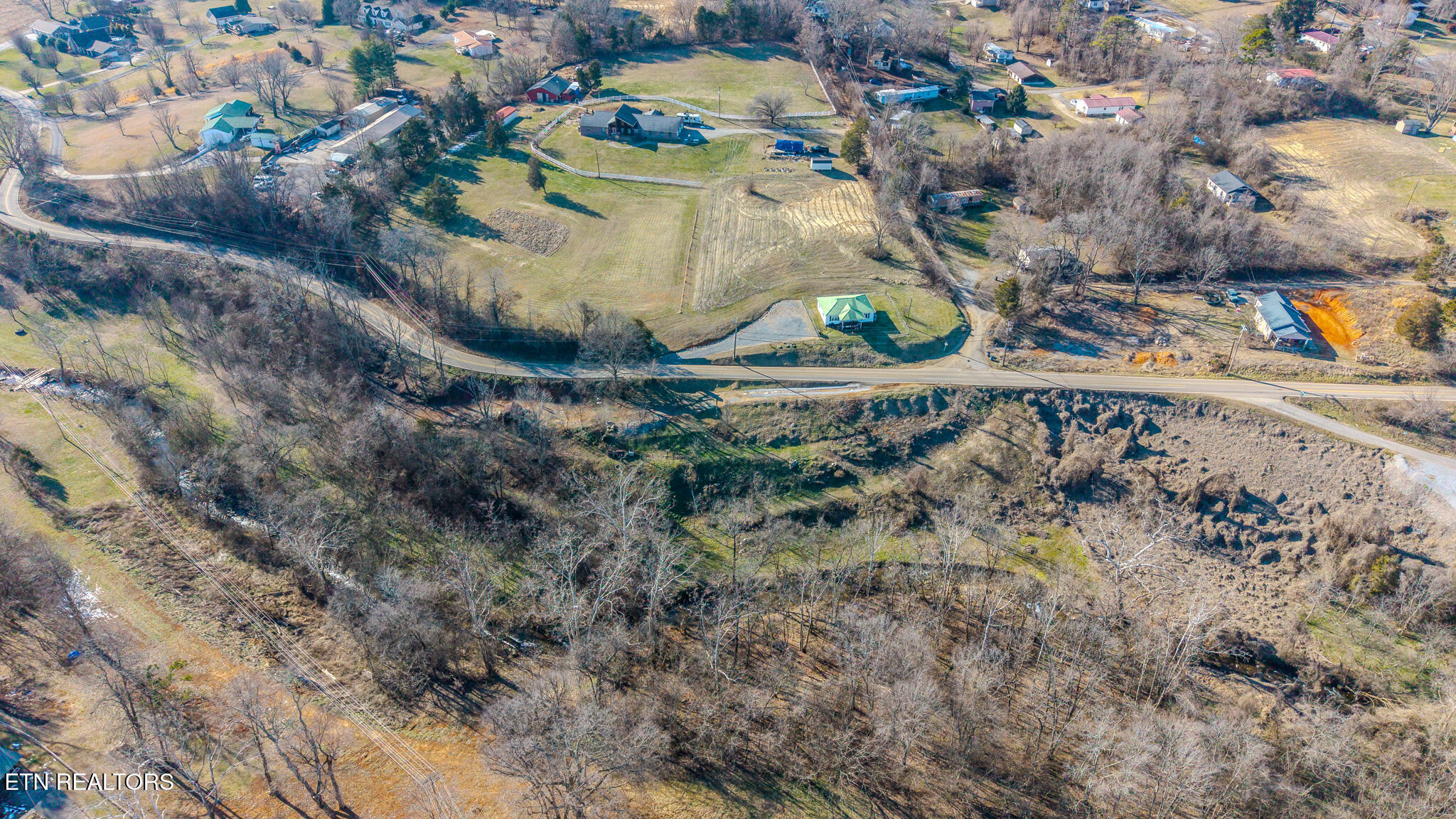 2636 Shields Ferry Road Morristown, TN 37814 - Photo 7 of 13 Drone view