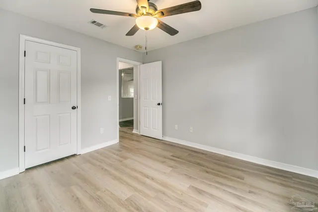 wooden floor in an empty room