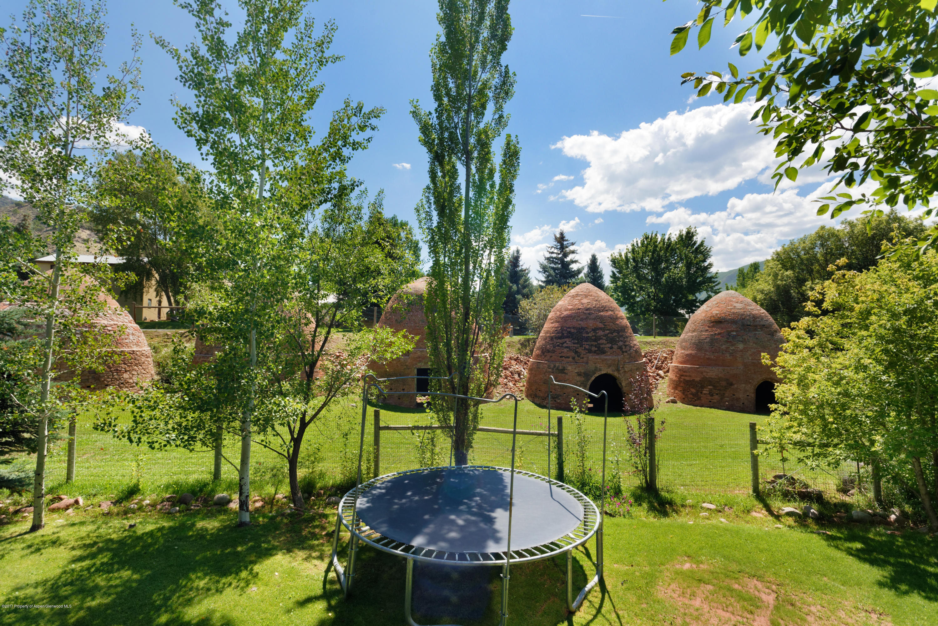 185 Riverside Drive Basalt, CO 81621 - Photo 23 of 34 a table and chairs in a garden