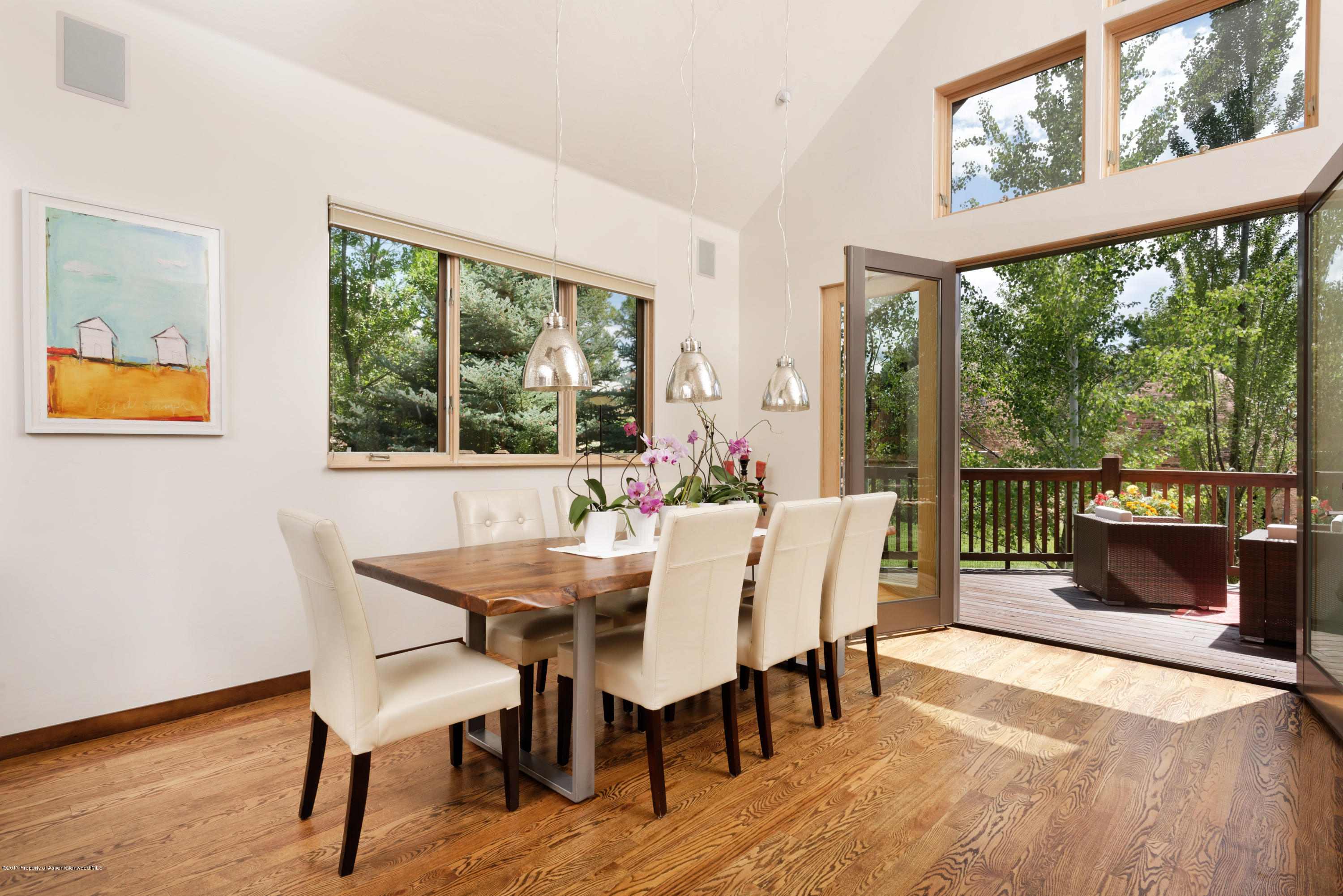 185 Riverside Drive Basalt, CO 81621 - Photo 6 of 34 a view of a dining room with furniture window and outside view